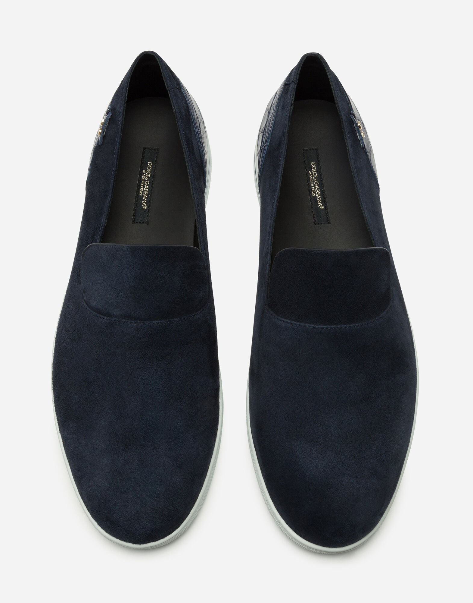 Dolce & Gabbana Saint Tropez Croc Slippers