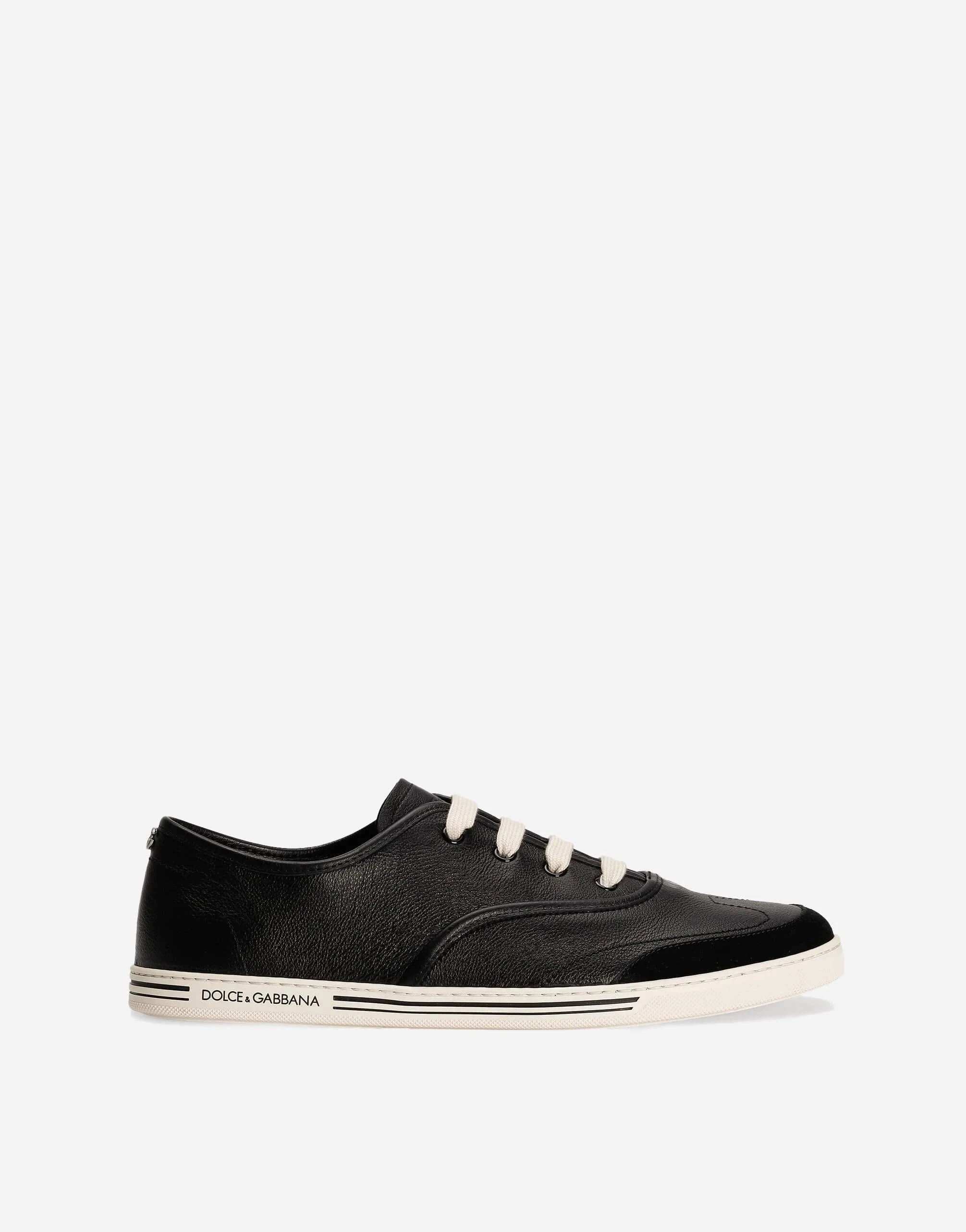 Dolce & Gabbana Saint Tropez Leather Sneakers | Sendegaro US Dolce & Gabbana Saint Tropez Leather Sneakers | Sendegaro US