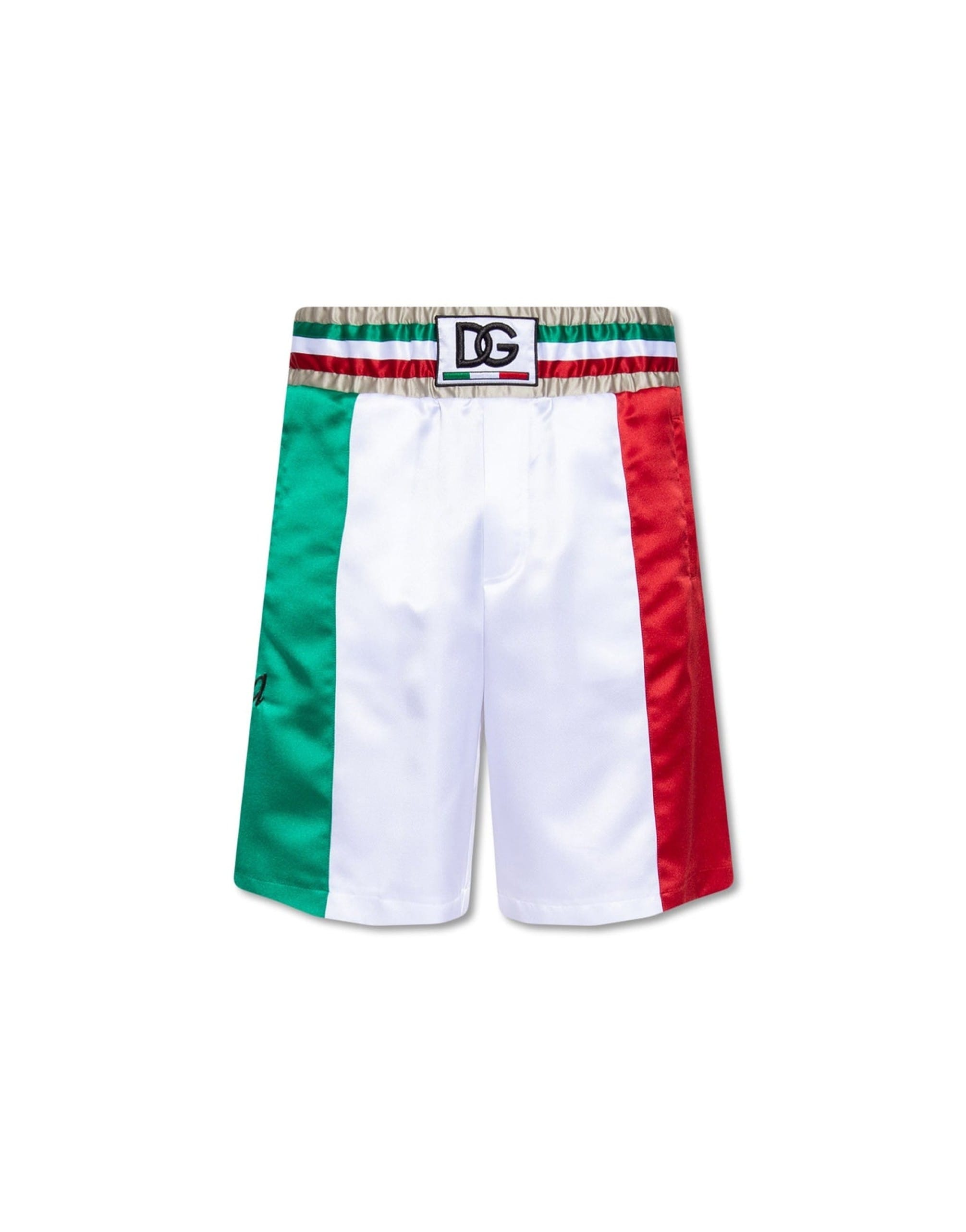 Dolce & Gabbana Satin Drawstring Casual Shorts