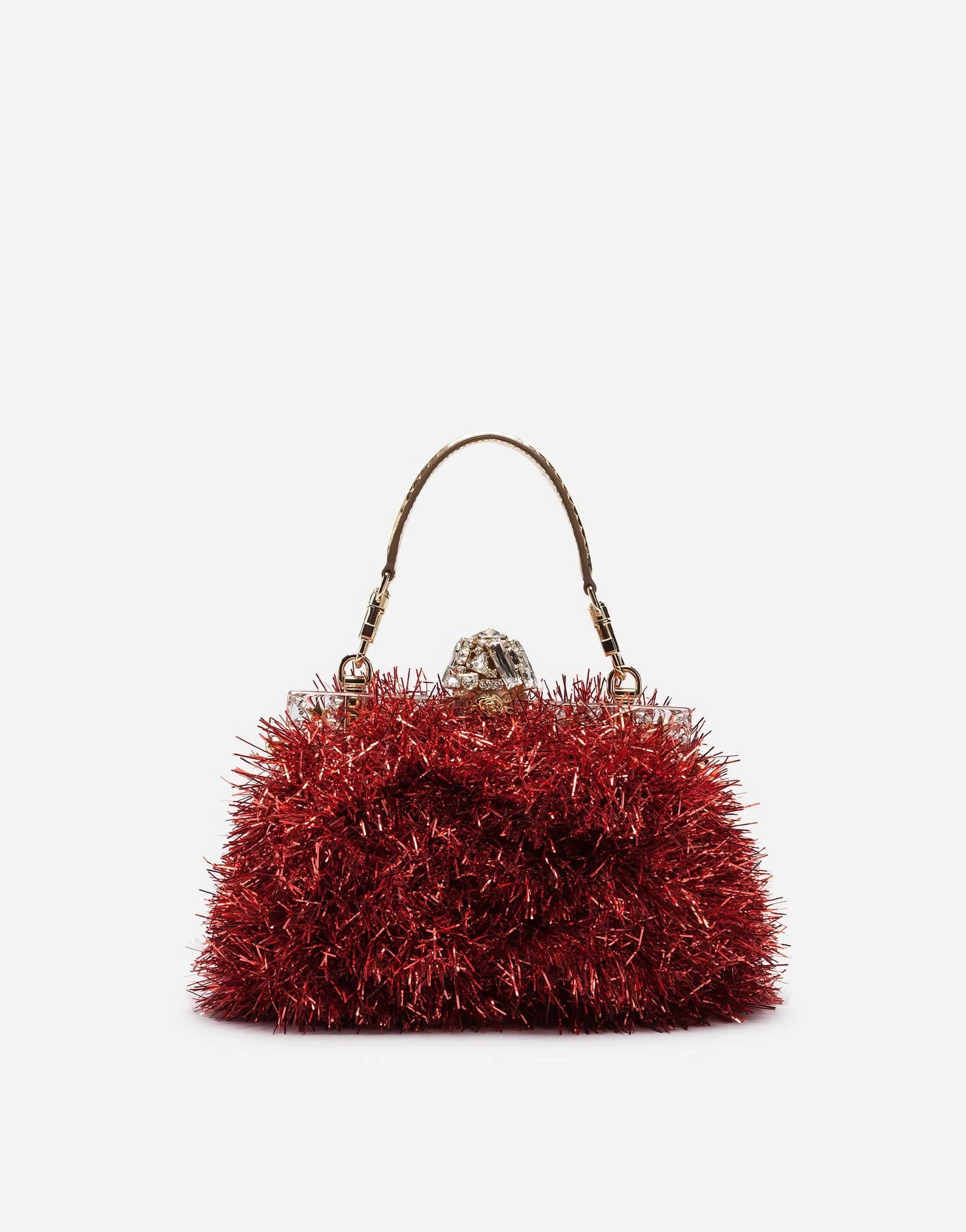 Dolce & Gabbana Satin Vanda Handbag