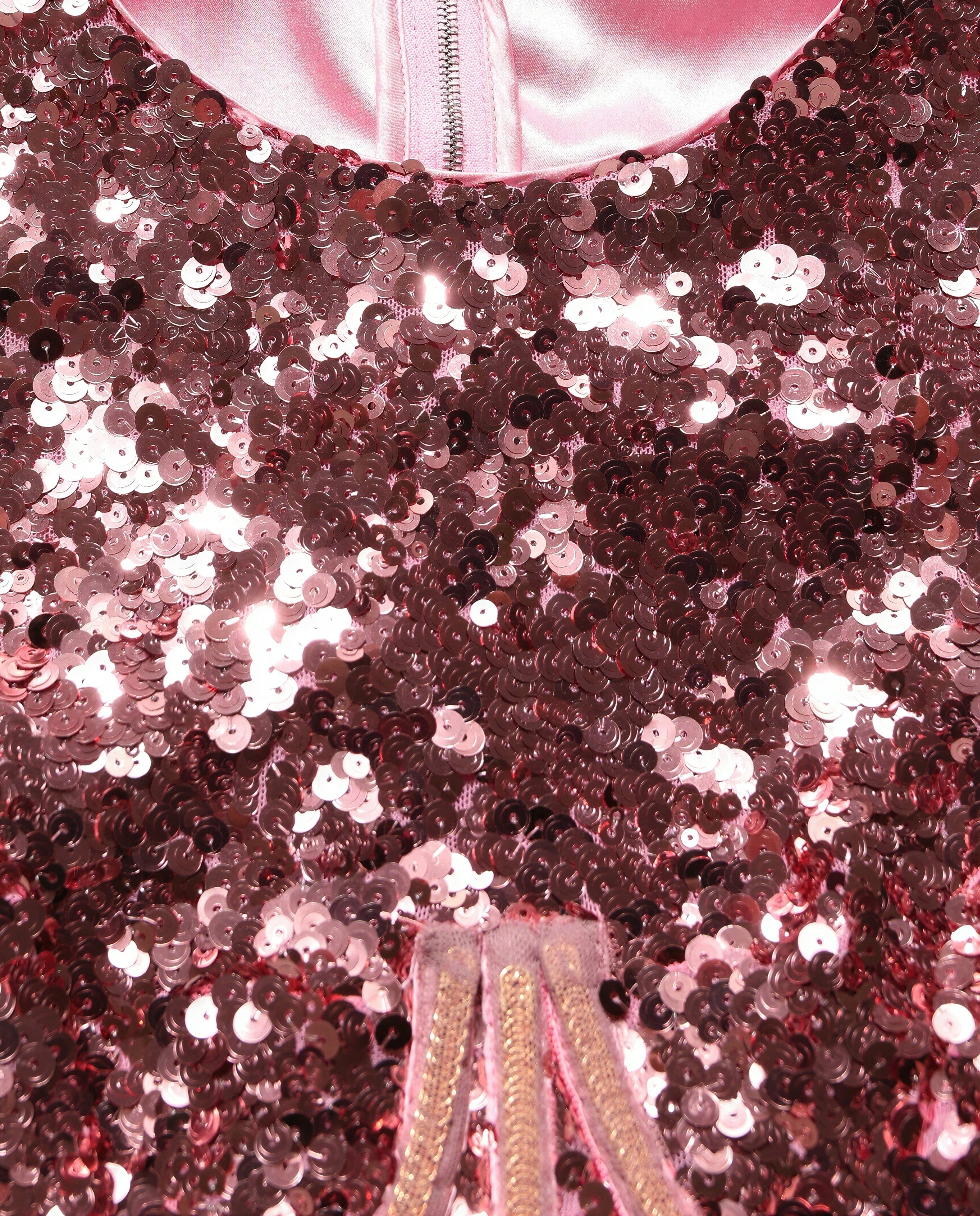 Dolce & Gabbana Sequin Corset Mermaid Evening Gown