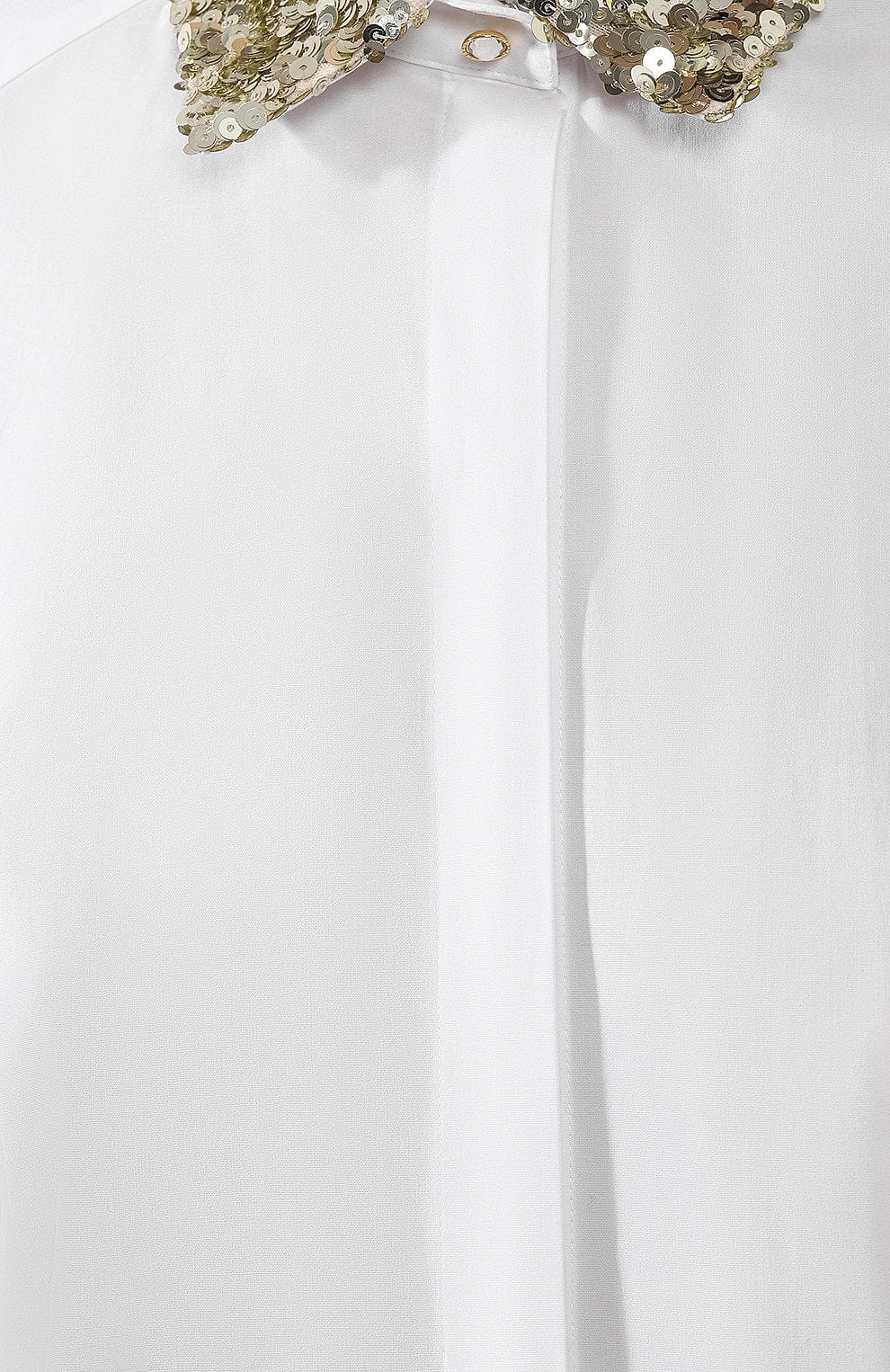 Dolce & Gabbana Sequin-Embellished Poplin Shirt