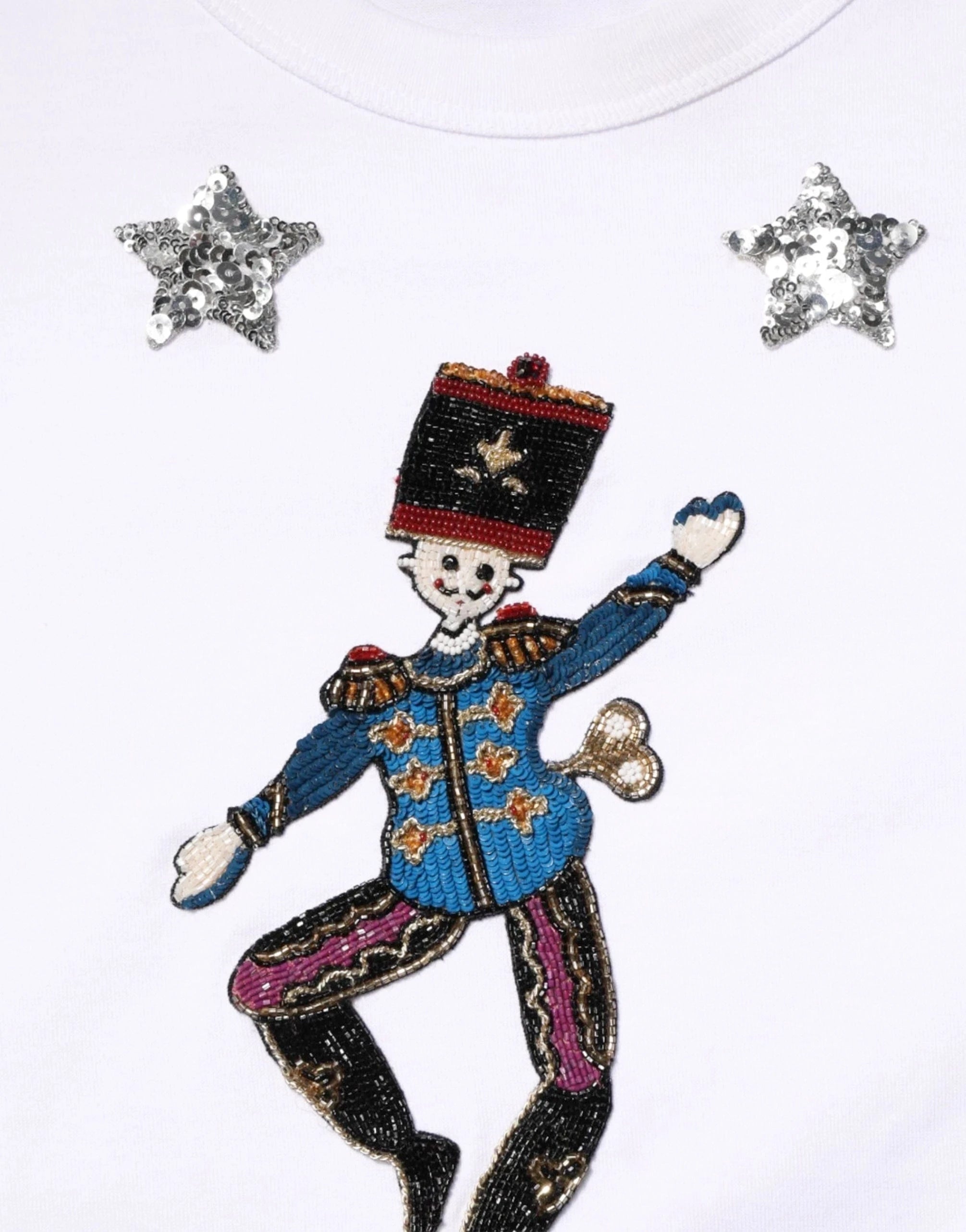 Dolce & Gabbana Sequin Embellished T-Shirt