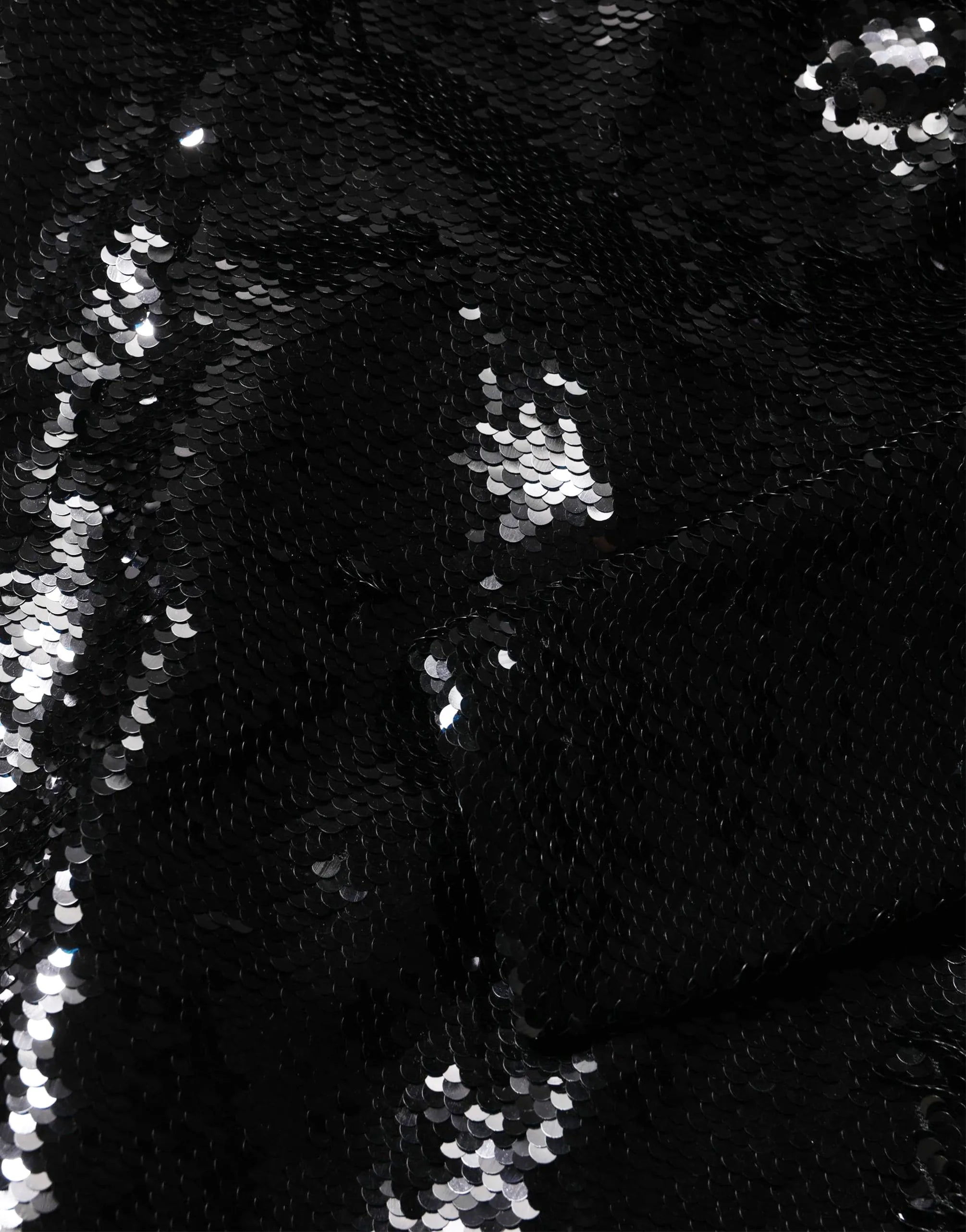 Dolce & Gabbana Sequin Long Sleeve Maxi Dress