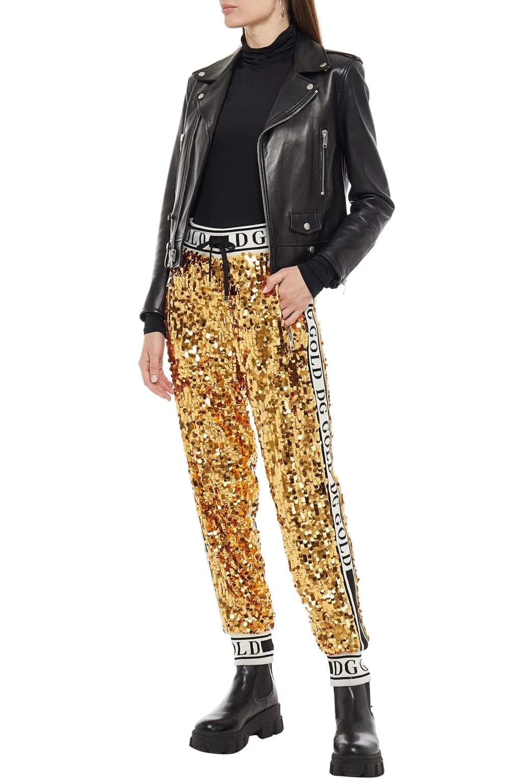 Dolce & Gabbana Sequined Jogging Pants