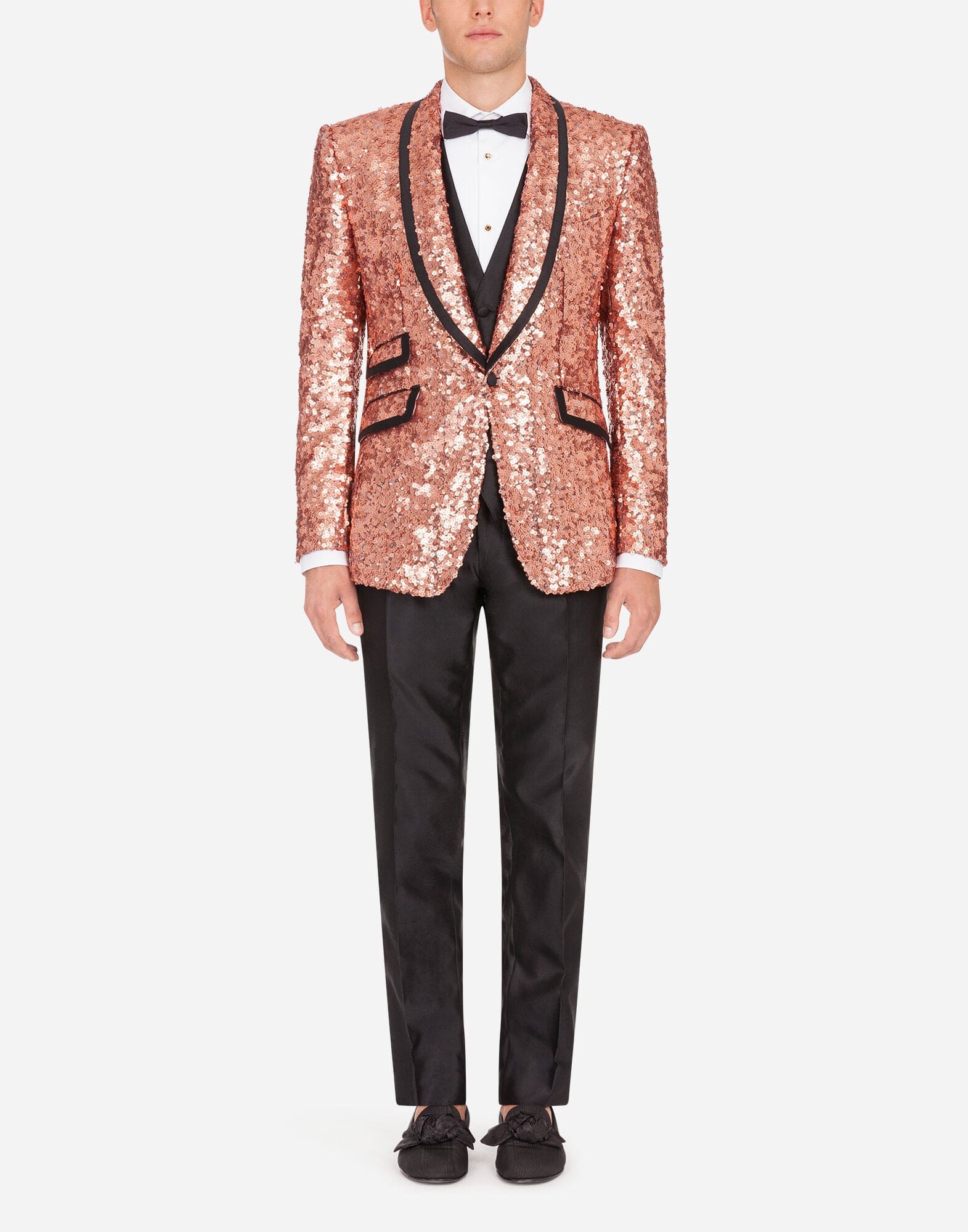 Dolce & Gabbana Sequined Sicily Blazer Jacket