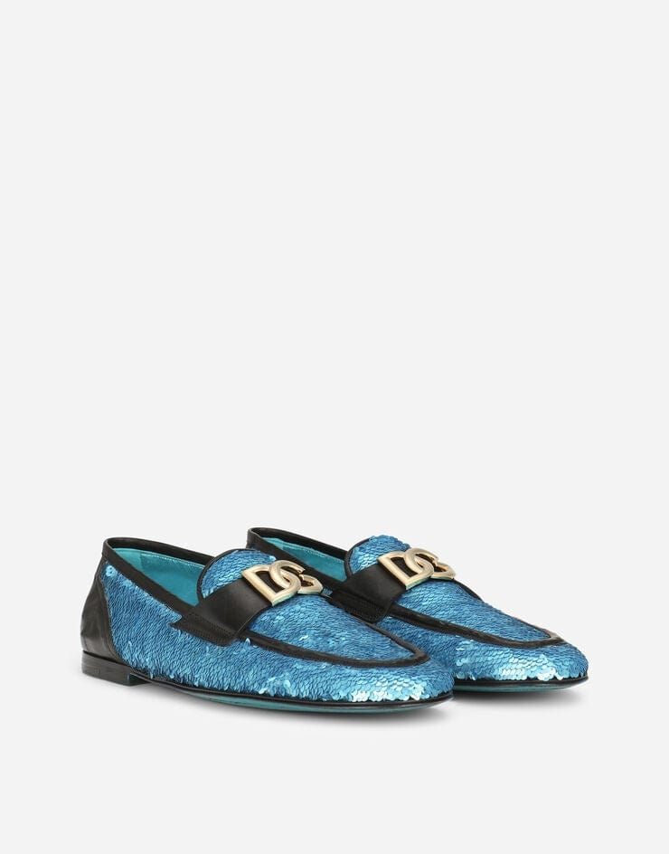 Dolce & Gabbana Sequined Slippers