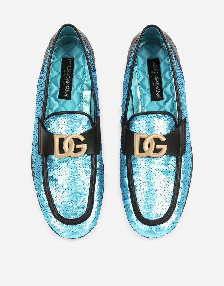 Dolce & Gabbana Sequined Slippers
