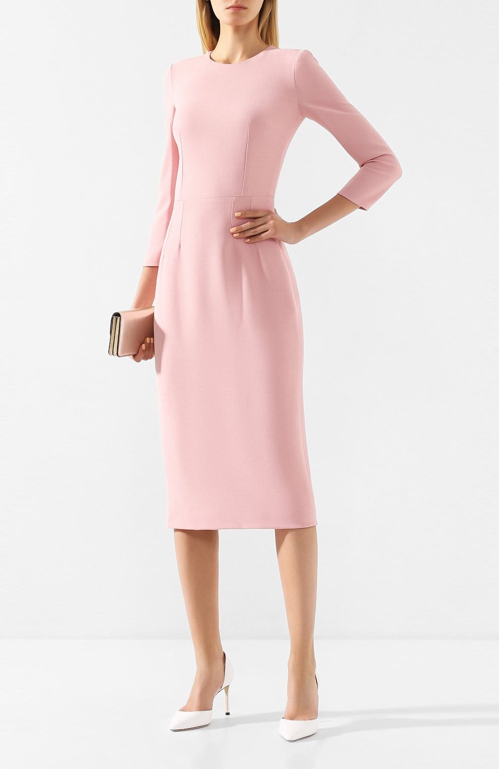 Dolce & Gabbana Sheath Midi Dress
