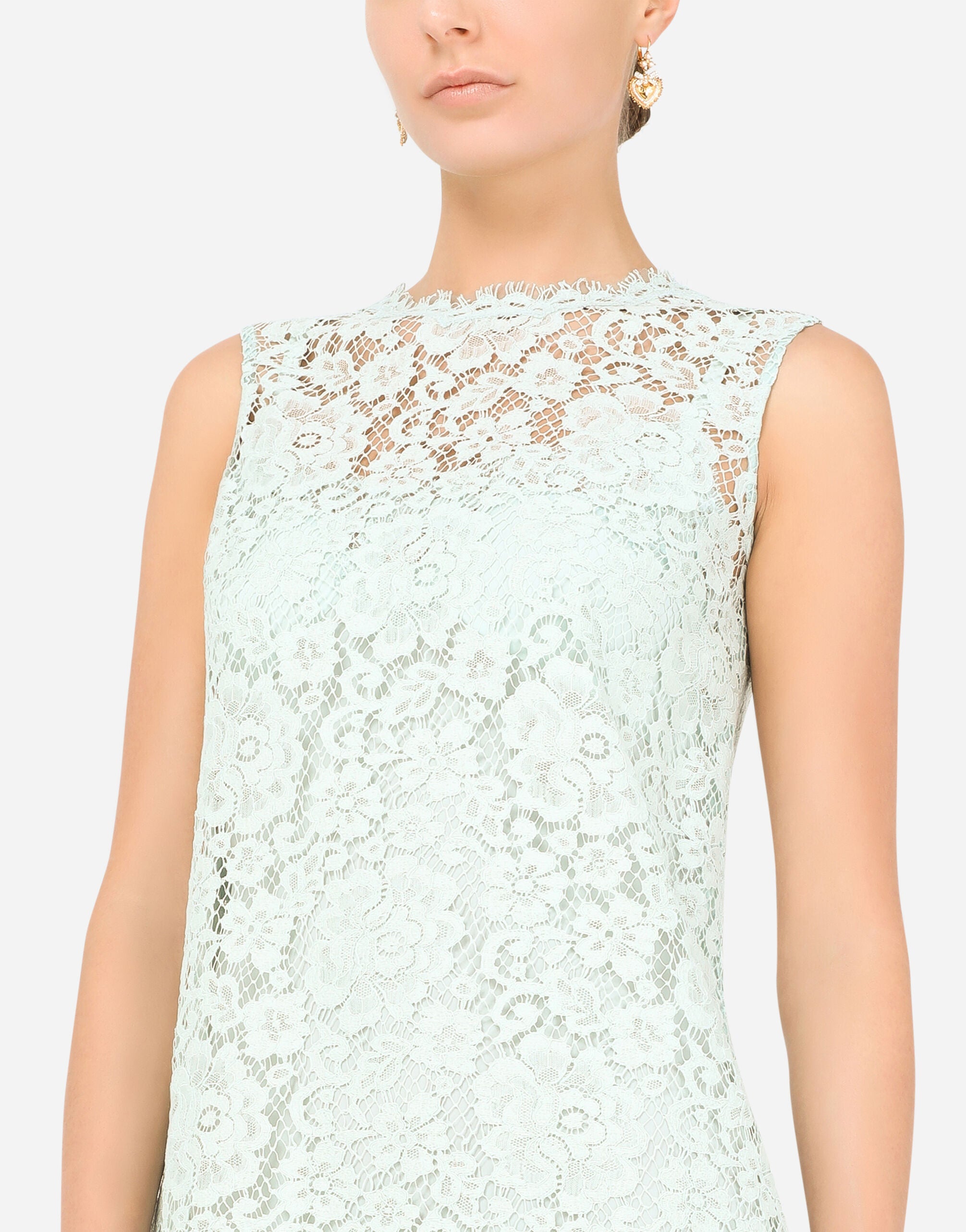 Dolce & Gabbana Short Lace Dress