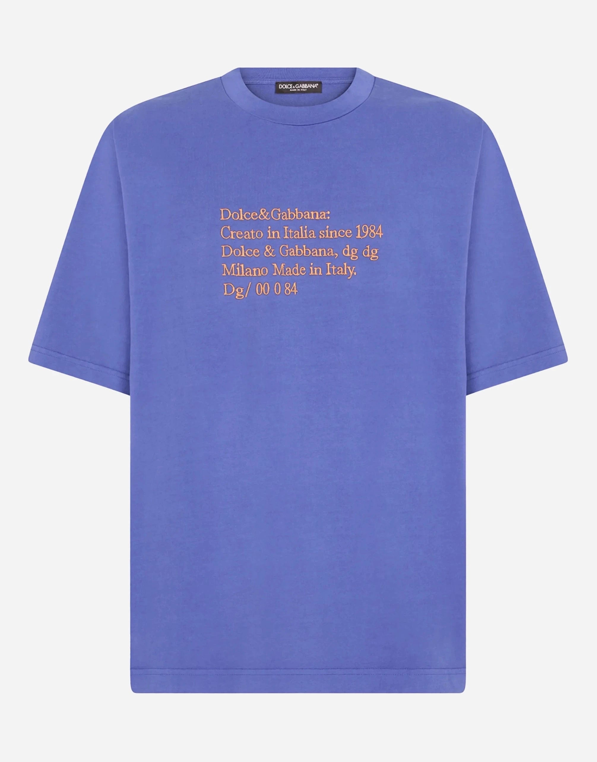 Dolce & Gabbana short-sleeve cotton T-shirt