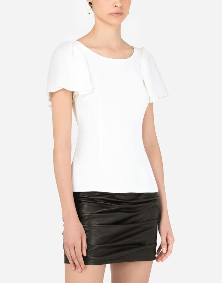 Dolce & Gabbana Short-Sleeved Cady Top