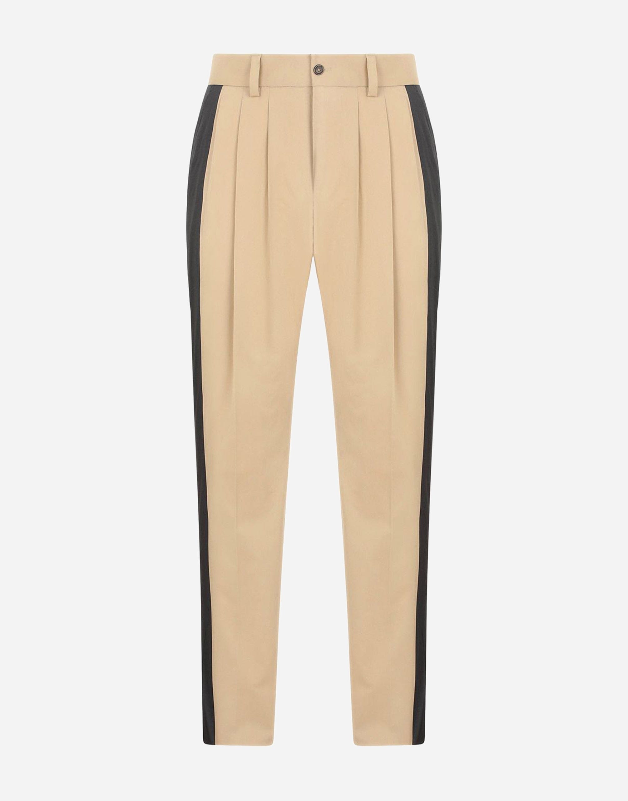 Dolce & Gabbana Side-Stripe Tapered Pants
