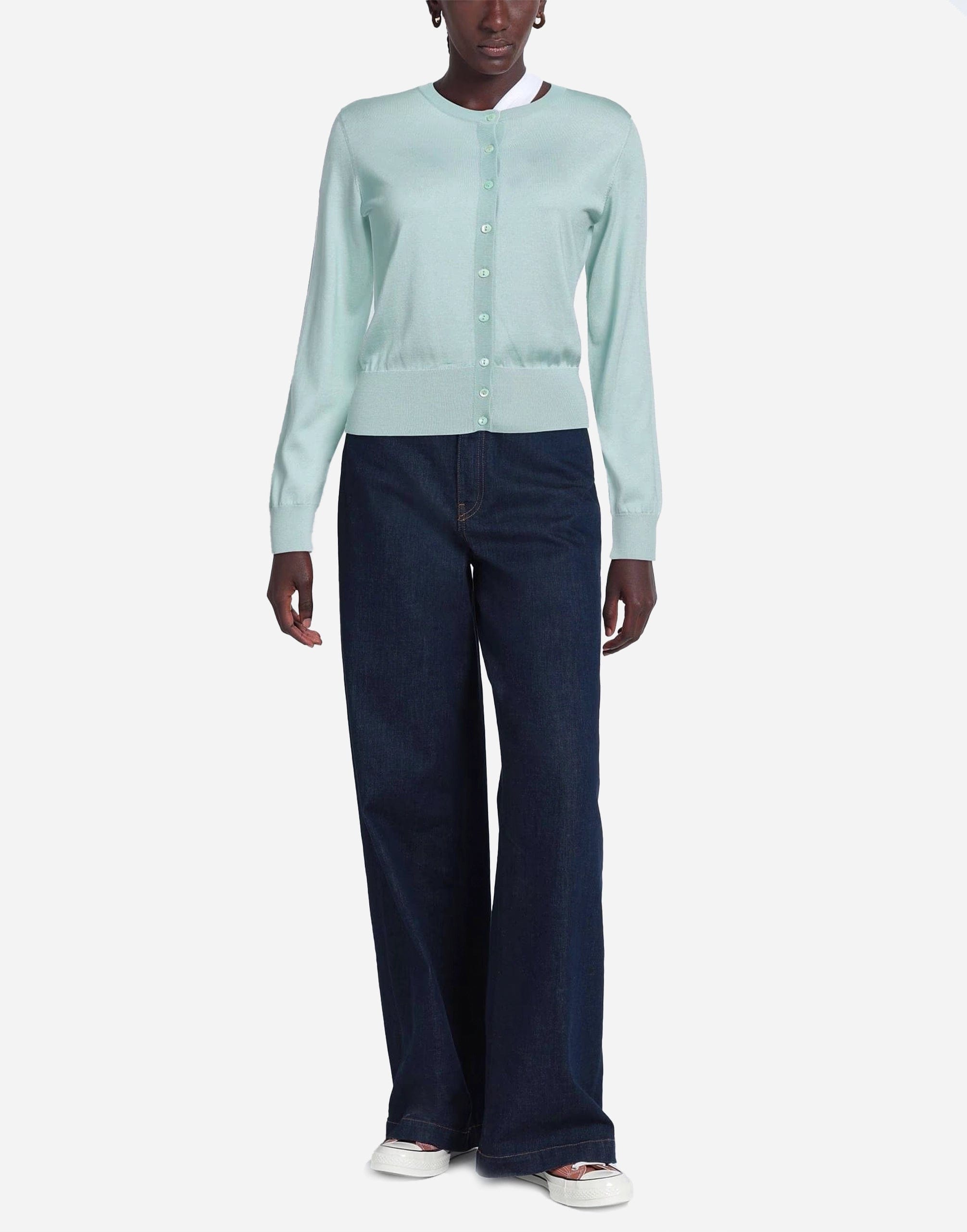 Dolce & Gabbana Silk Cardigan