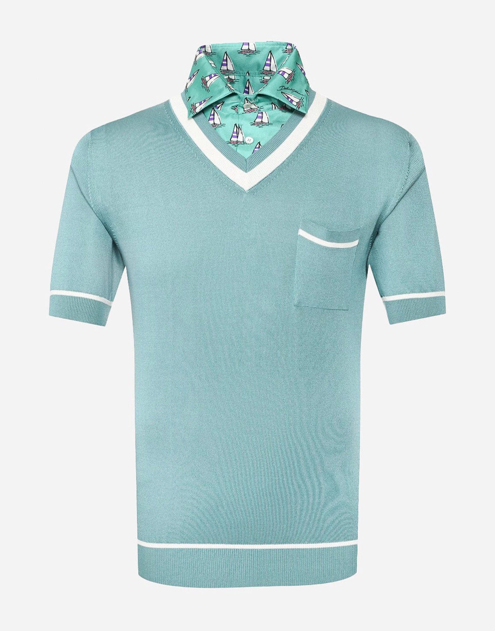 Polo en soie Dolce & Gabbana