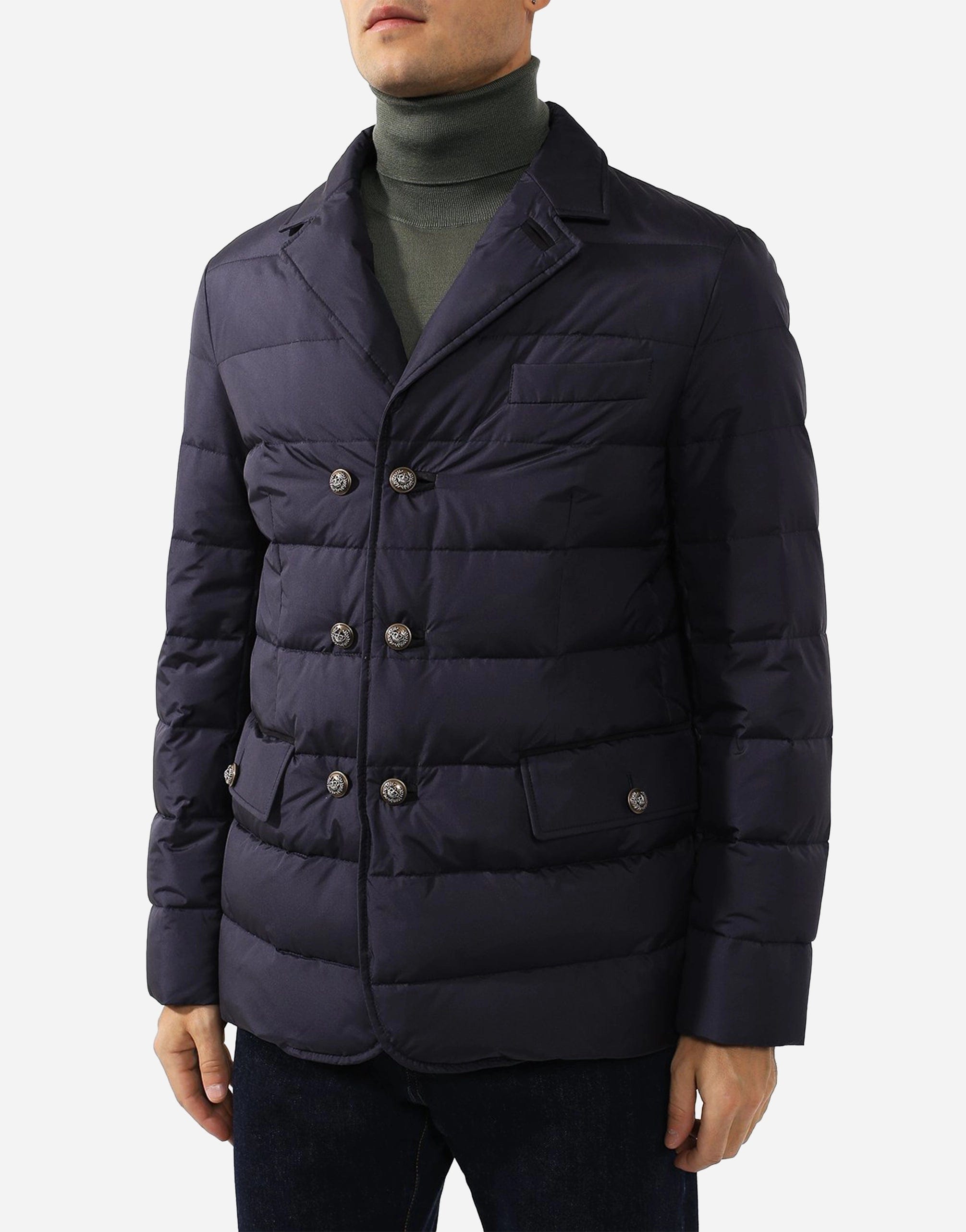 Dolce & Gabbana Silk Quilted Down Jacket
