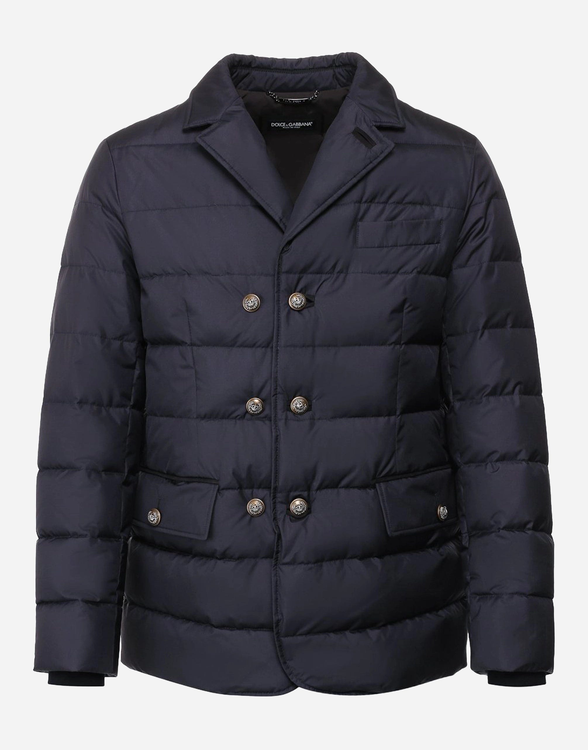 Dolce & Gabbana Silk Quilted Down Jacket