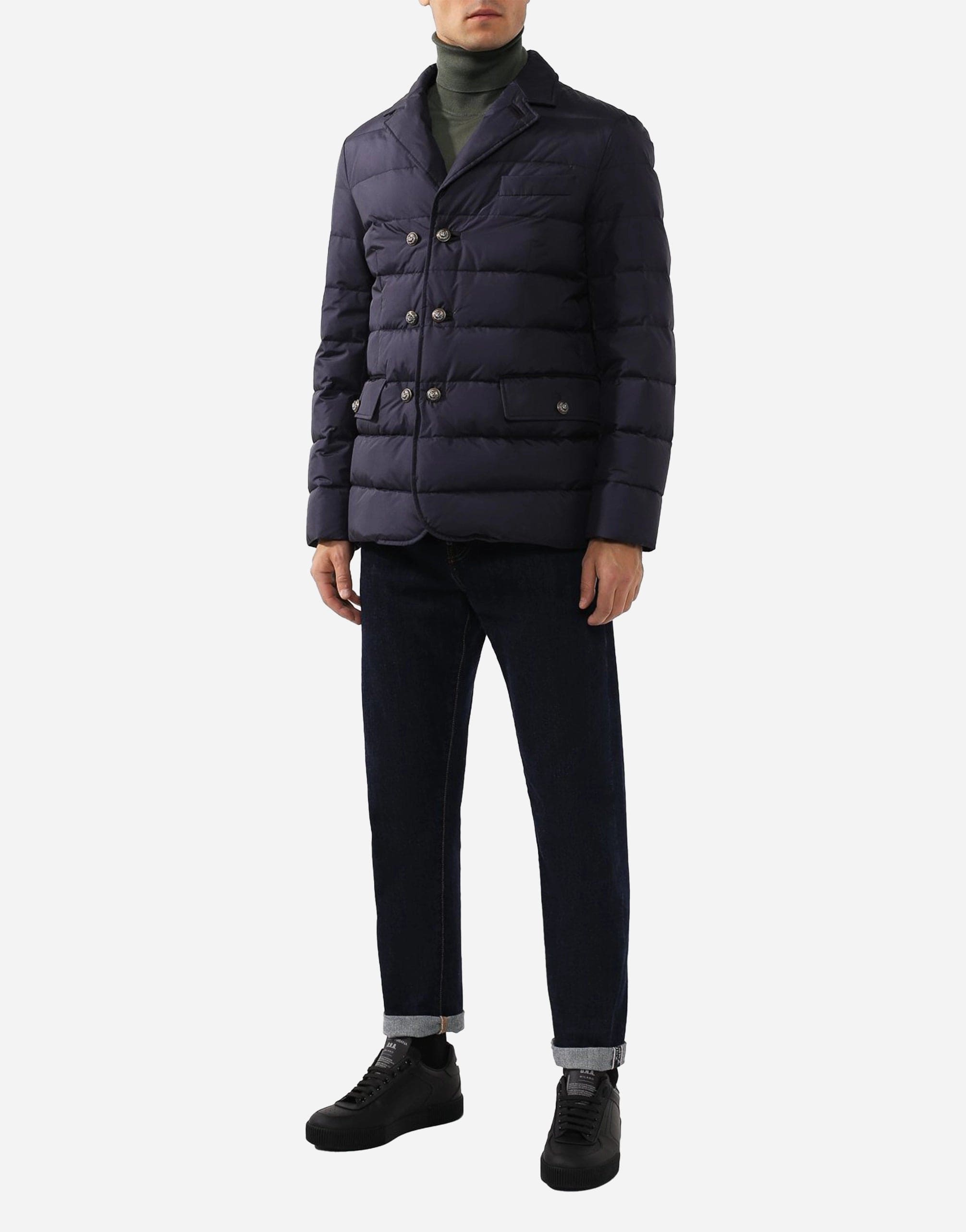 Dolce & Gabbana Silk Quilted Down Jacket