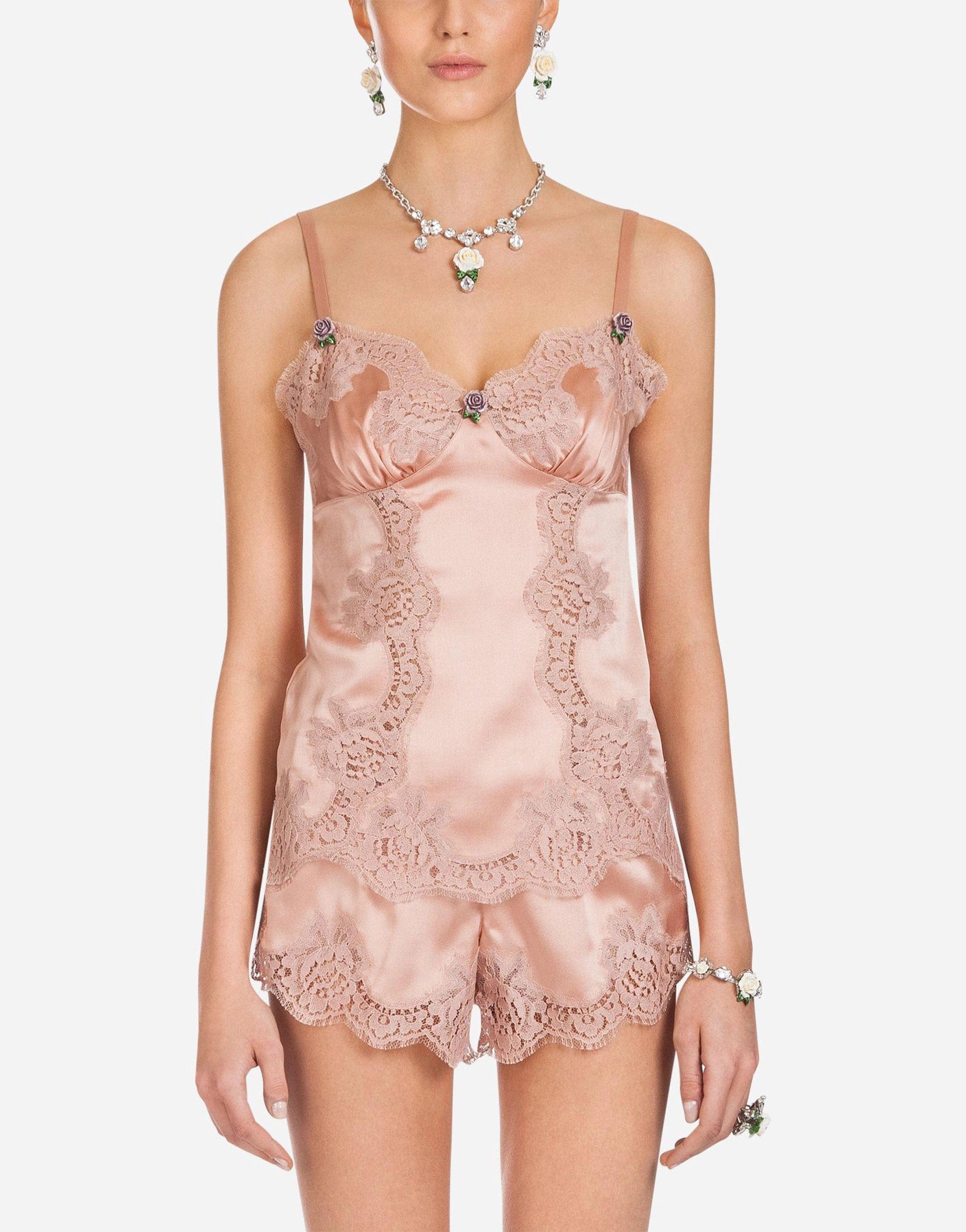 Dolce & Gabbana Silk Satin Top