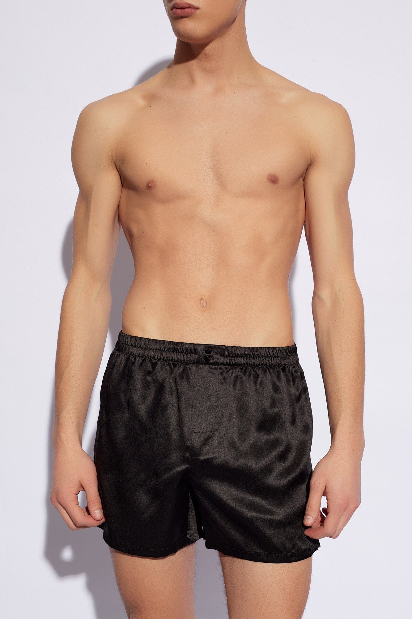 Dolce & Gabbana Silk Underwear Shorts