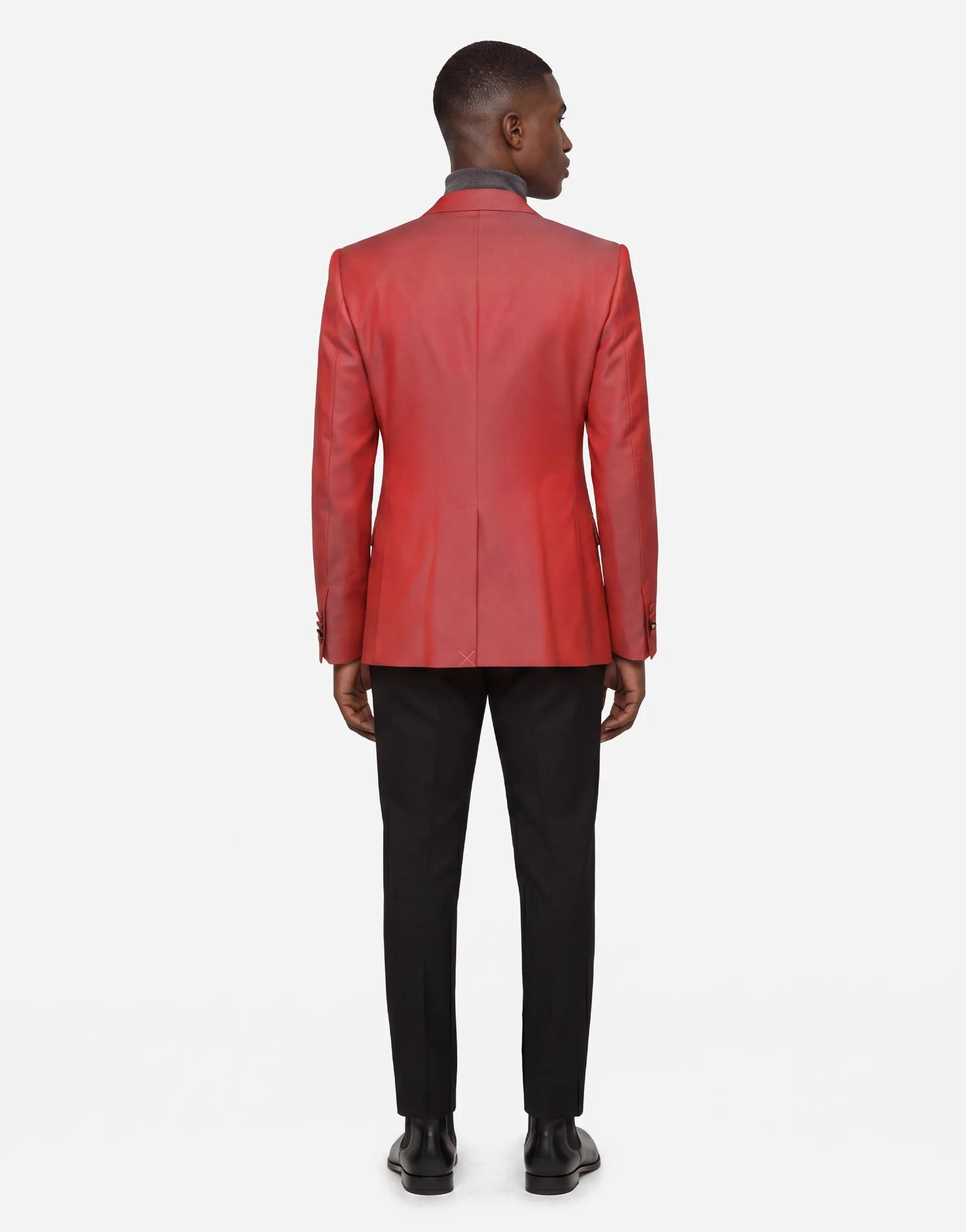 Dolce & Gabbana Dolce & Gabbana Single-Breasted Peak Lapel Blazer
