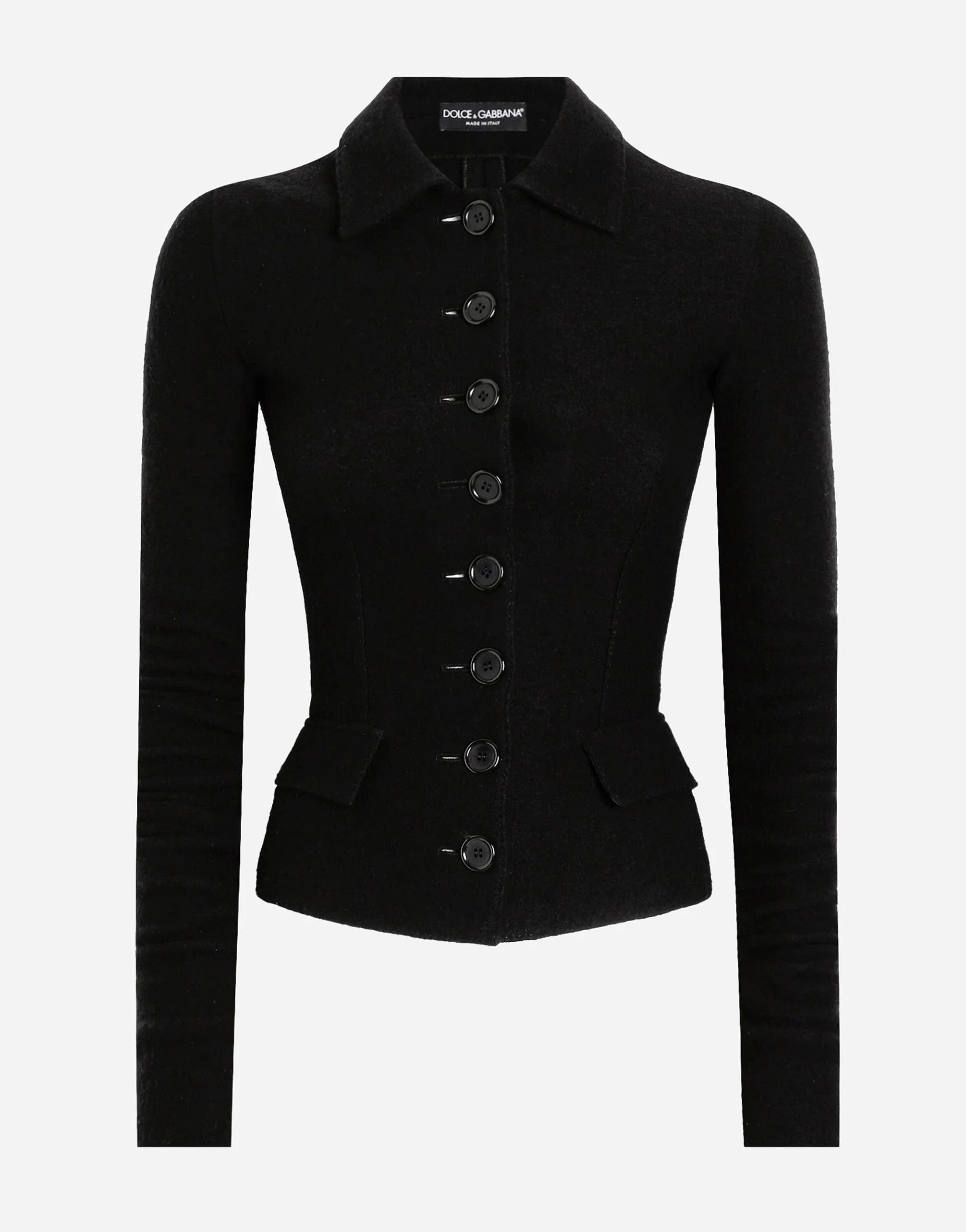 Dolce & Gabbana Single-Breasted Wool Jacket