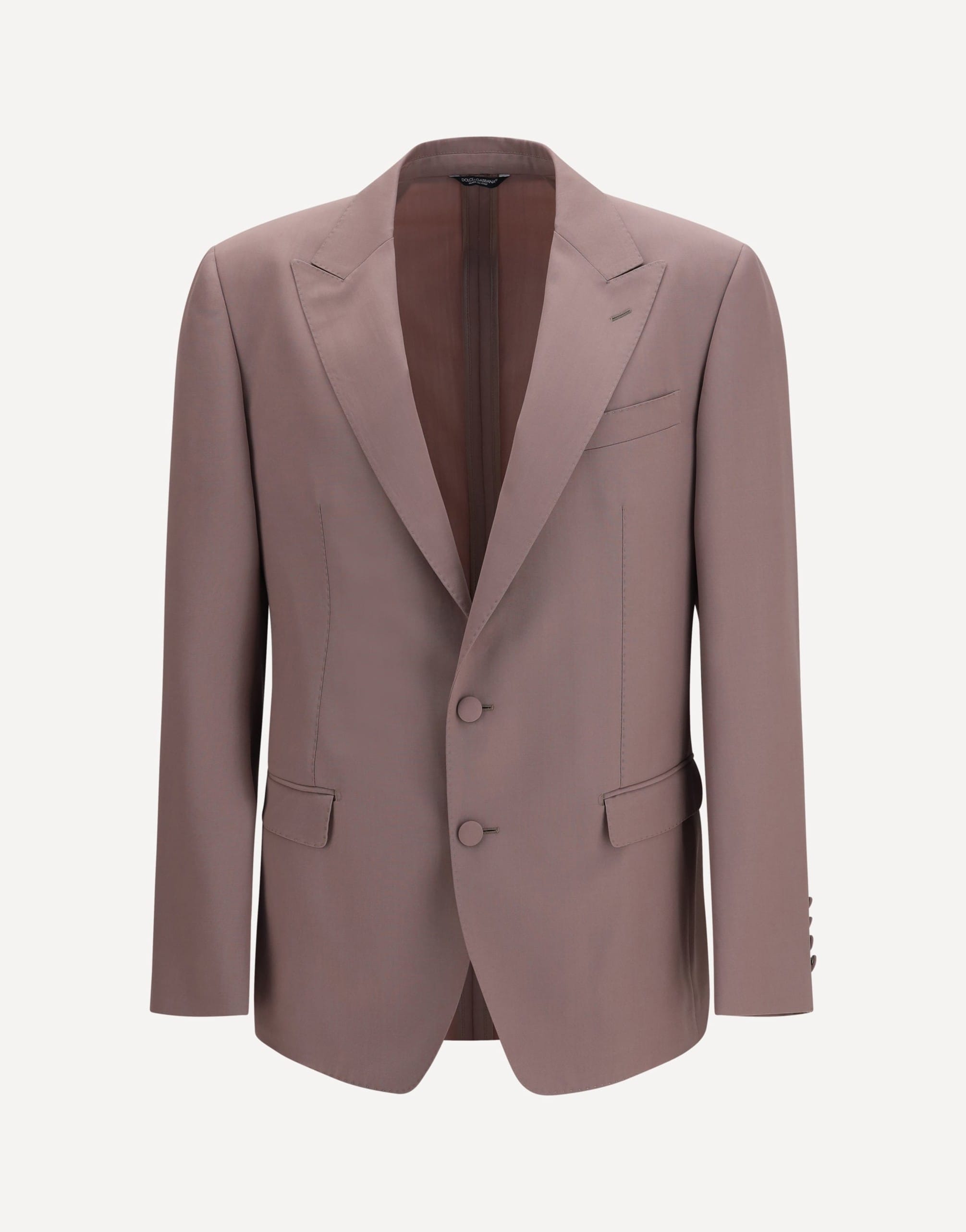 Dolce & Gabbana Dolce & Gabbana Single-Breasted Wool Poplin Jacket