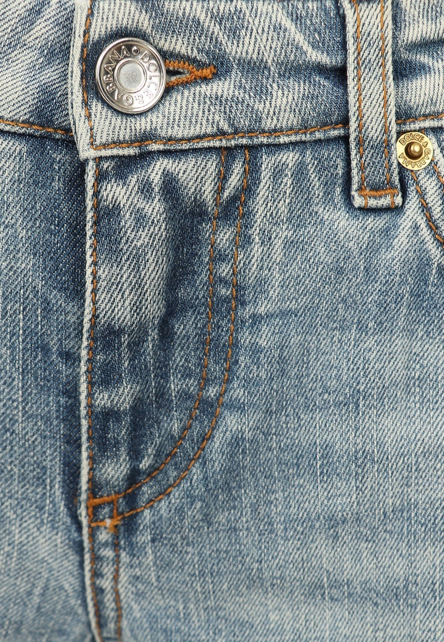 Dolce & Gabbana Skinny Denim Cotton Jeans