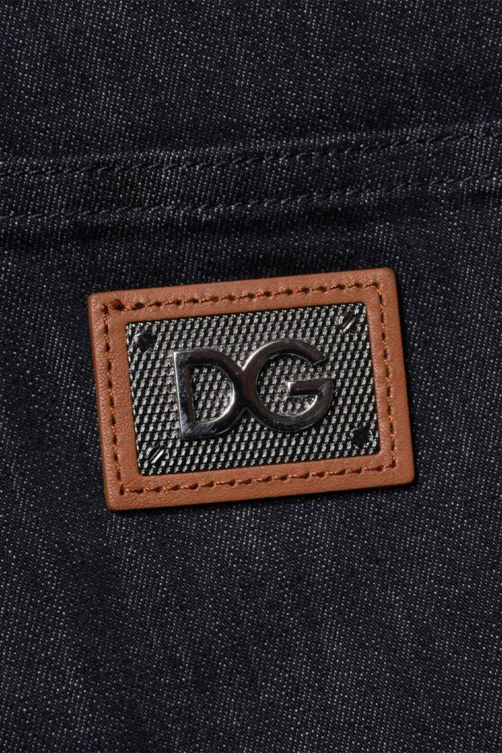 Dolce & Gabbana Skinny-Fit Logo Denim Jeans