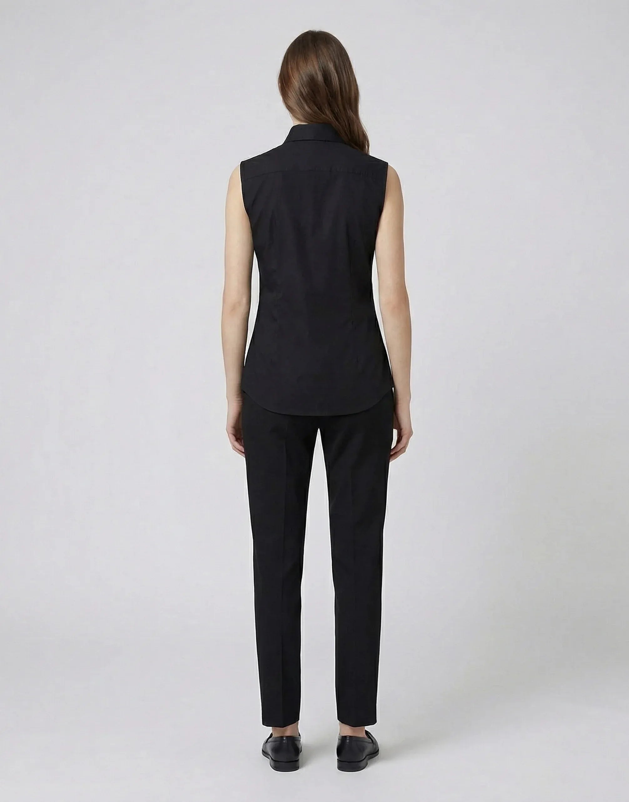 Dolce & Gabbana Sleeveless Cotton Shirt