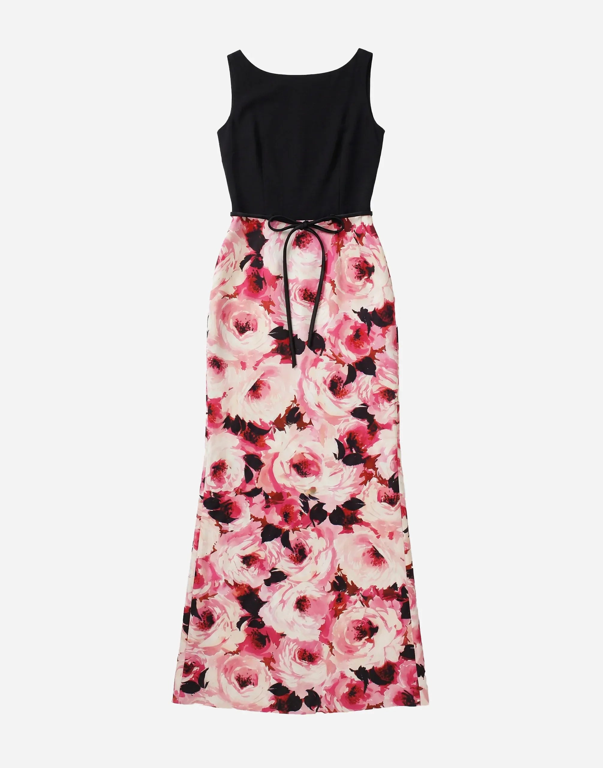 Dolce & Gabbana Sleeveless Floral Print Maxi Dress