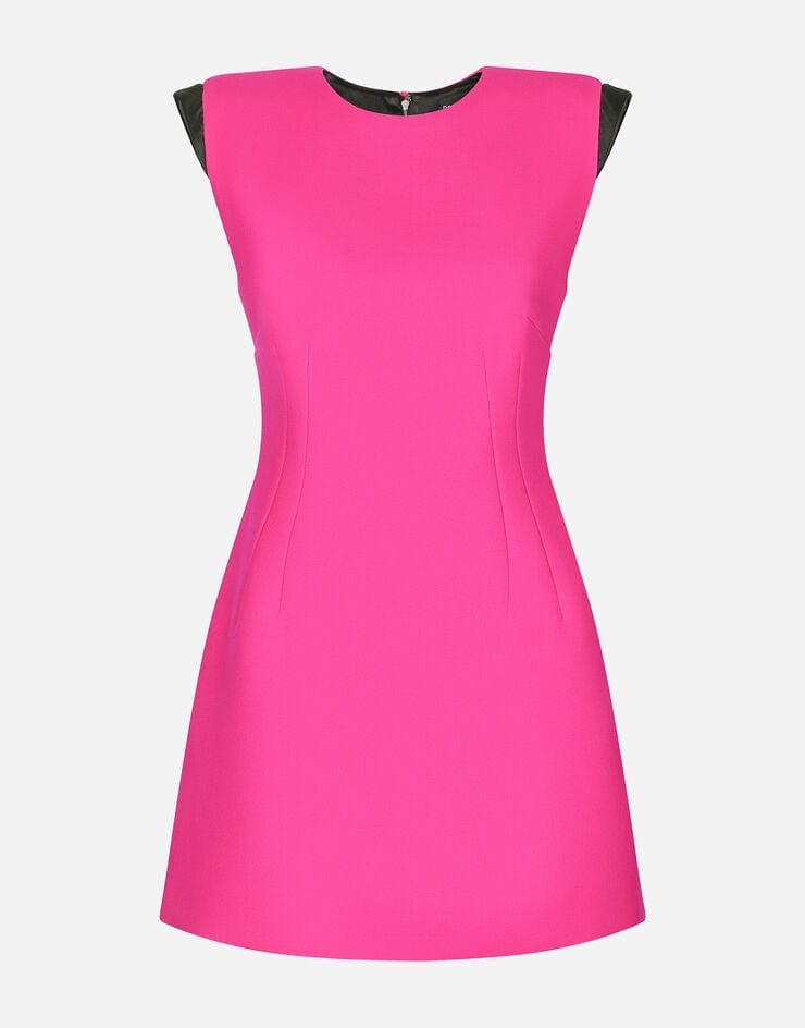 Dolce & Gabbana Sleeveless Wool Minidress