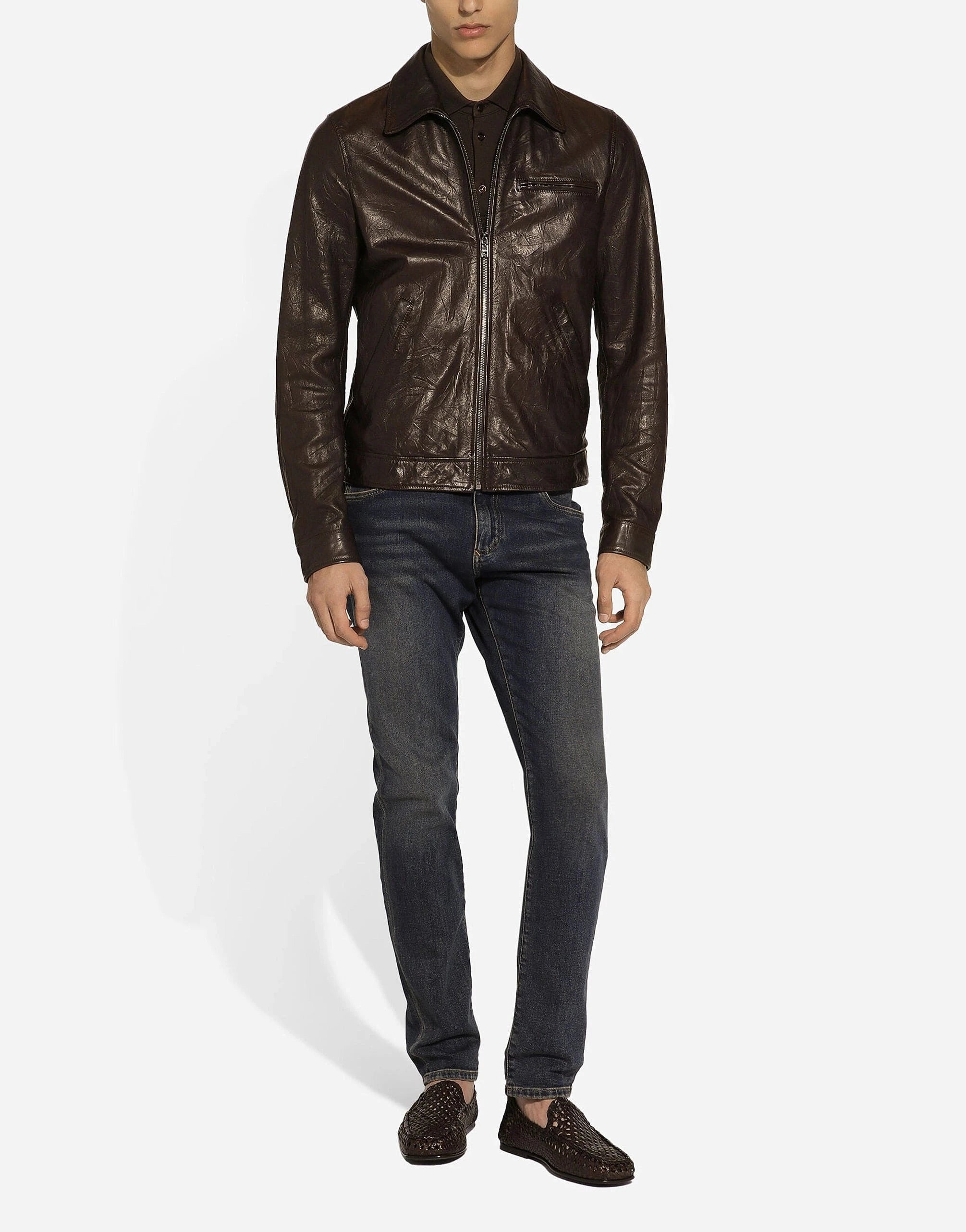 Dolce & Gabbana Slim-Fit Stretch Denim Jeans