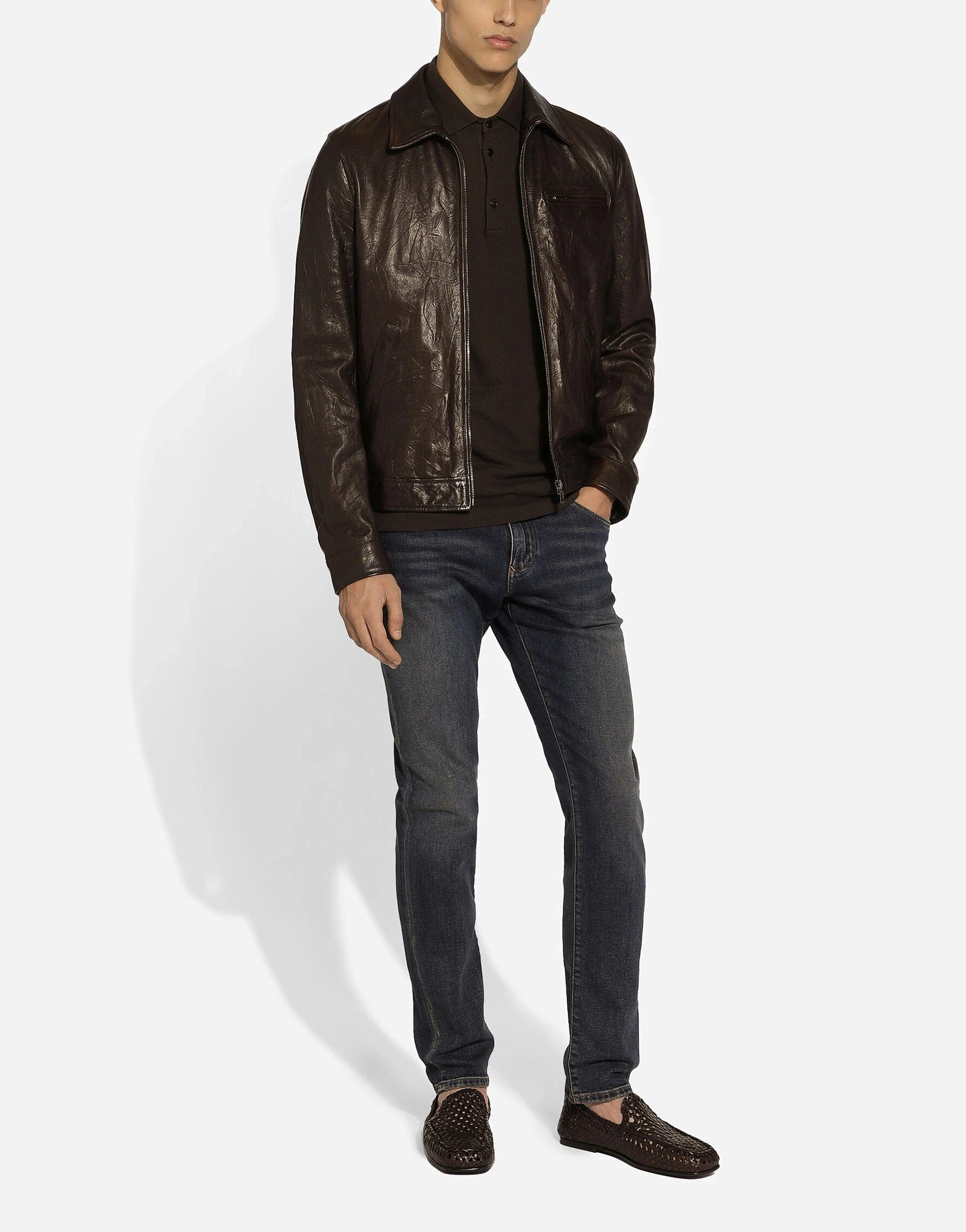 Dolce & Gabbana Slim-Fit Stretch Denim Jeans