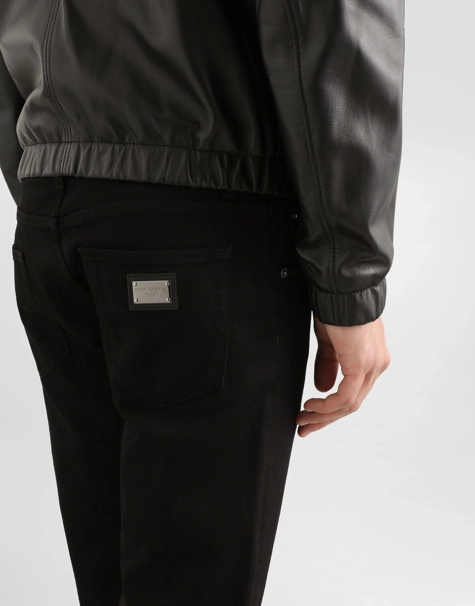 Dolce & Gabbana Slim-Fit Washed Stretch Jeans