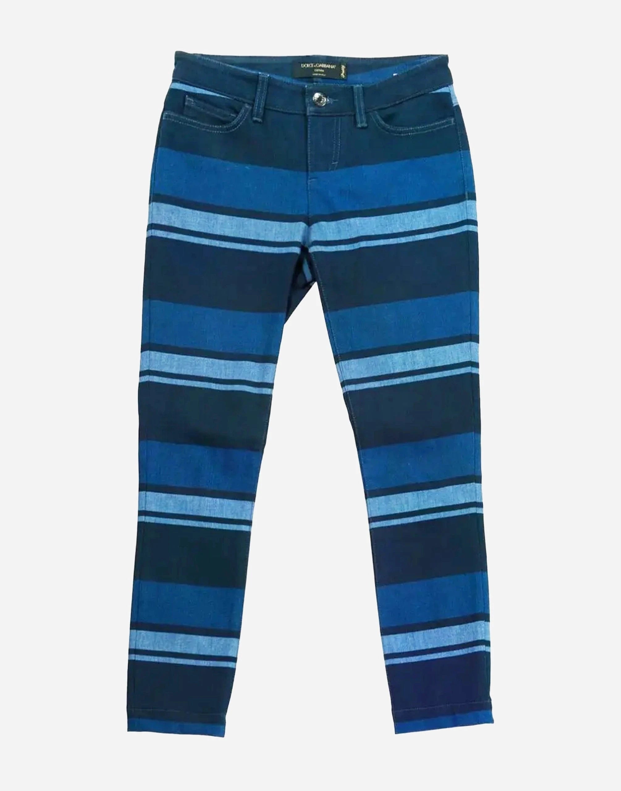 Dolce & Gabbana Slim Striped Jeans