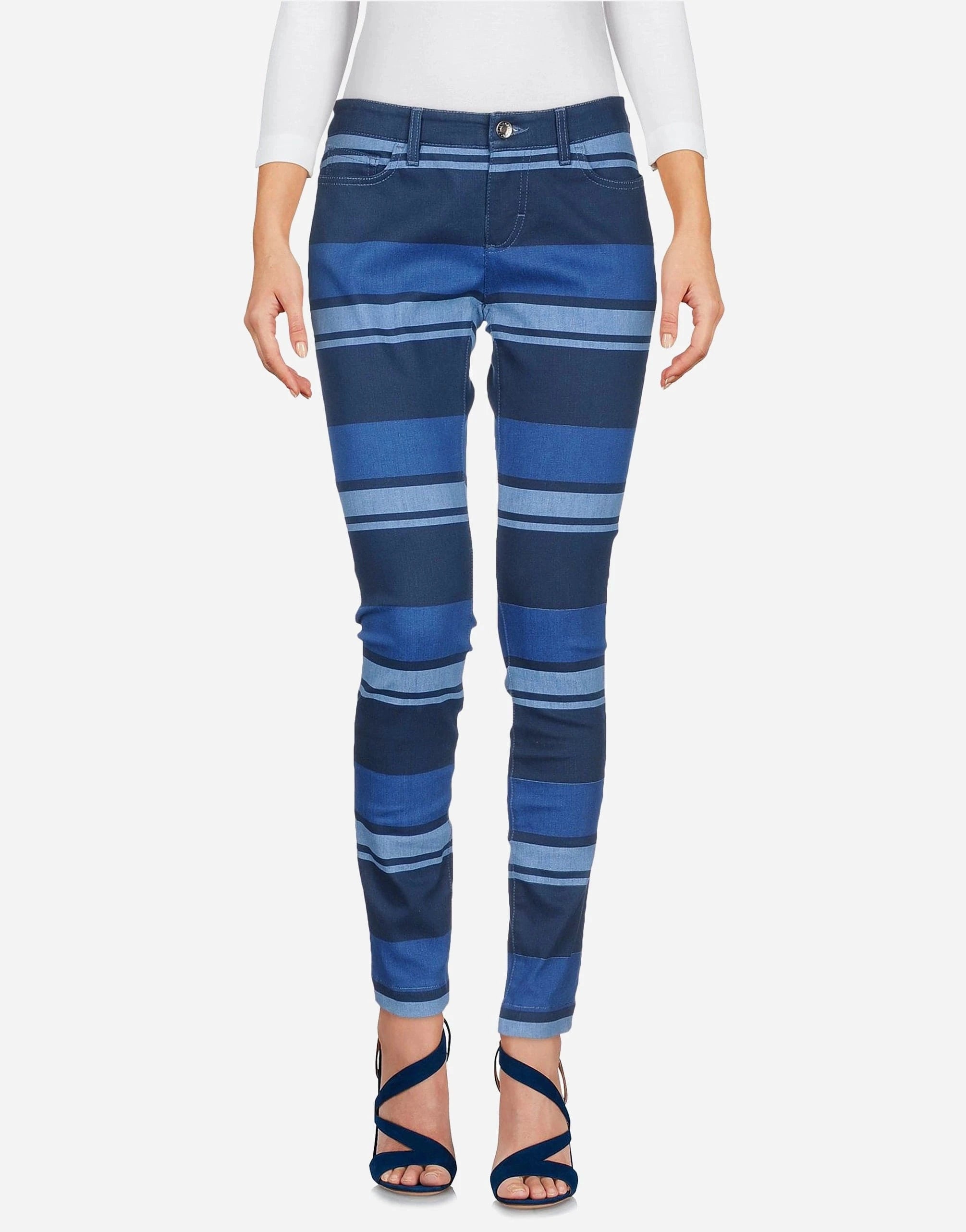 Slim Striped Jeans - alternate view