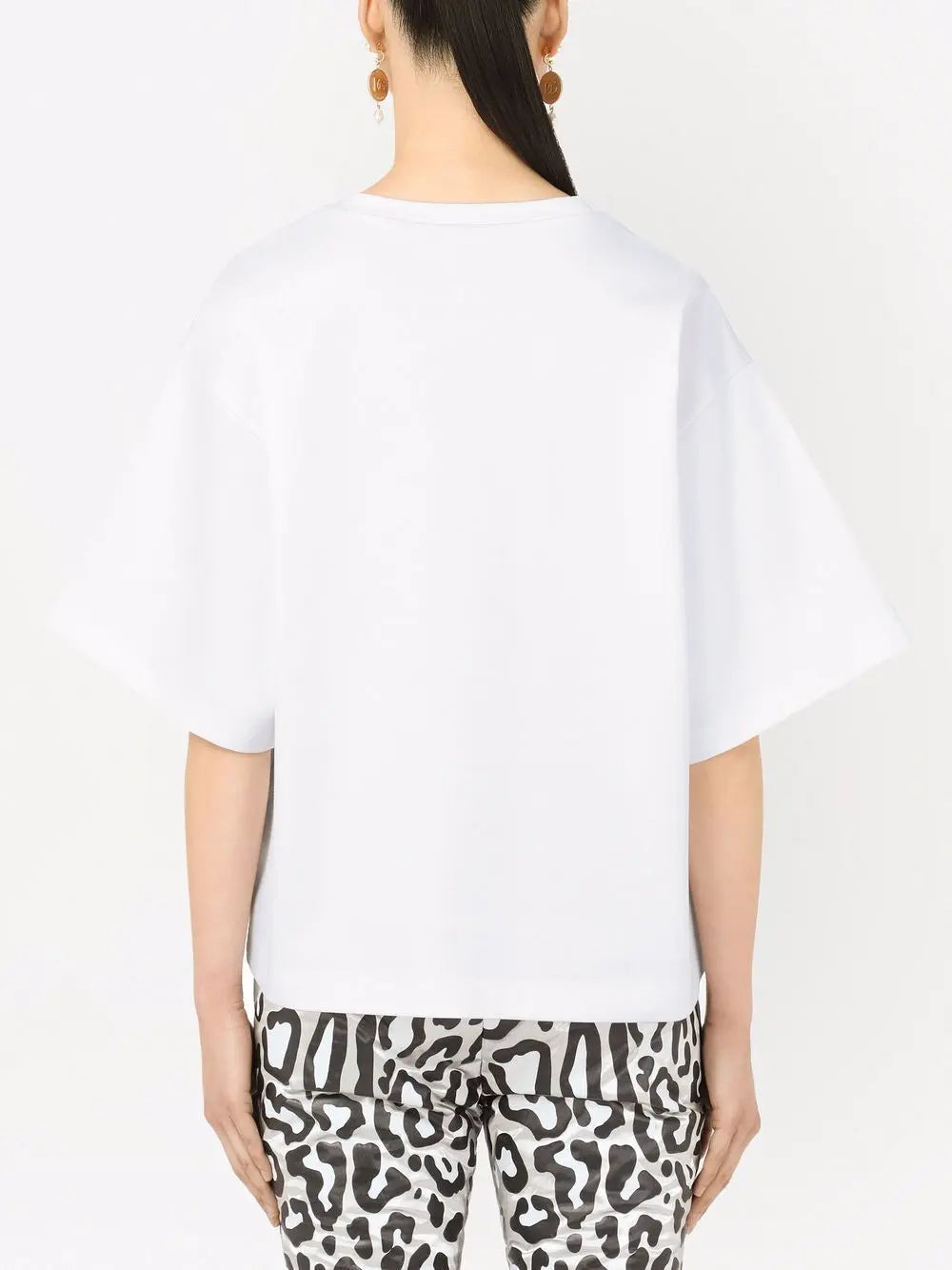 Dolce & Gabbana Slogan-Print Jersey T-Shirt