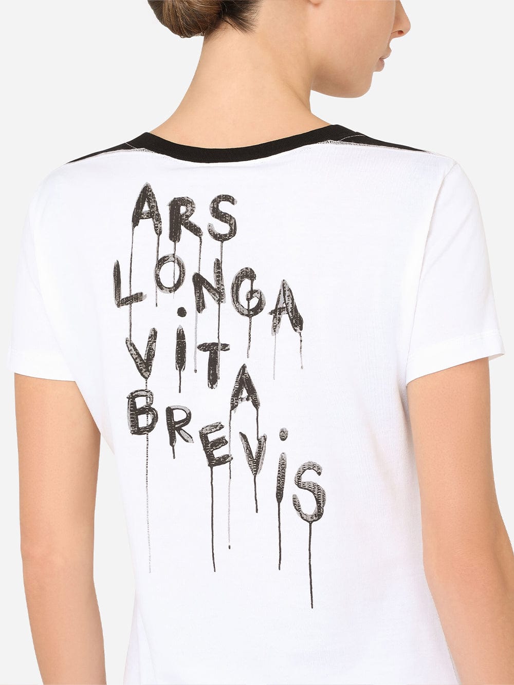 Dolce & Gabbana Slogan-Print T-Shirt