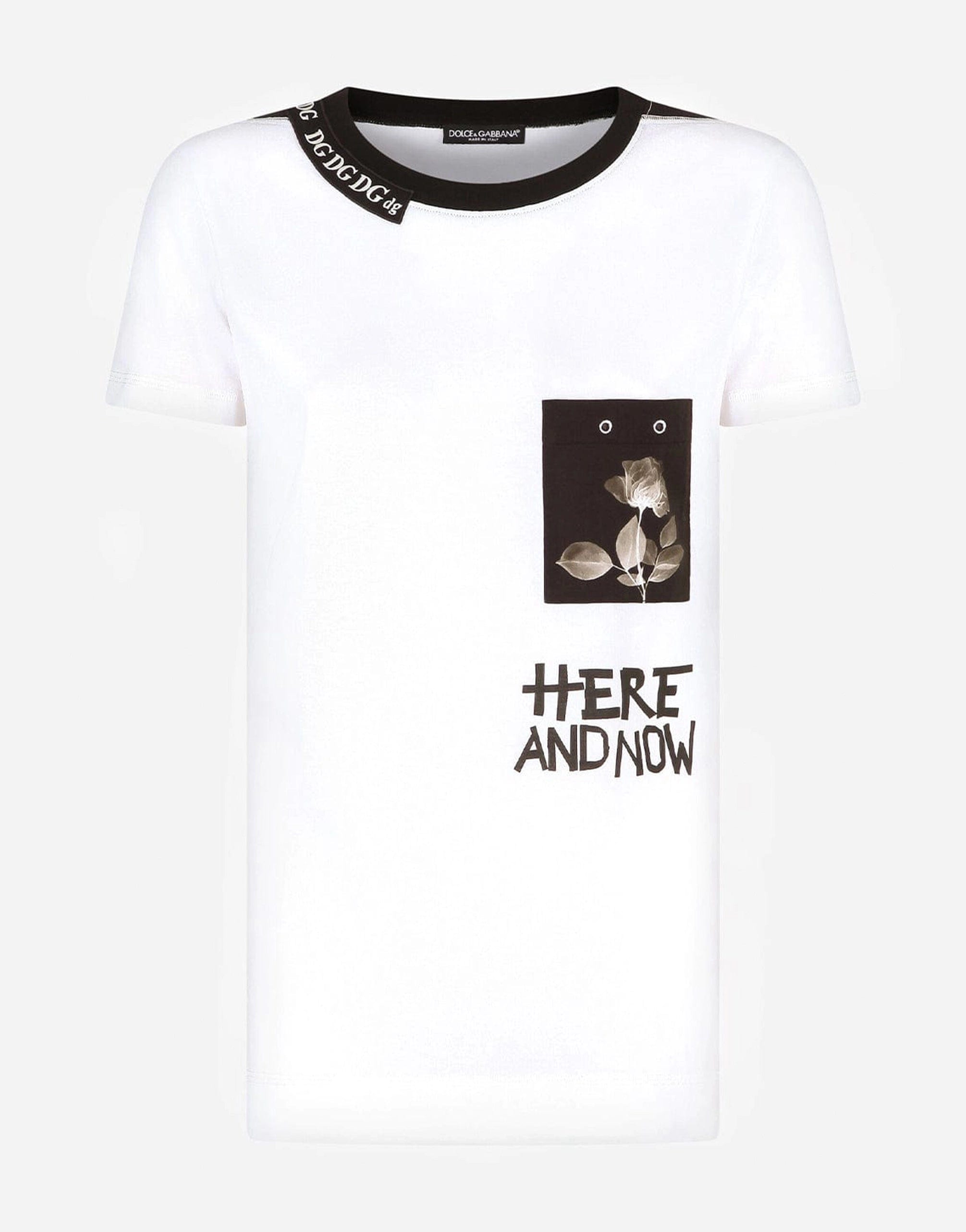 Dolce & Gabbana Slogan-Print T-Shirt