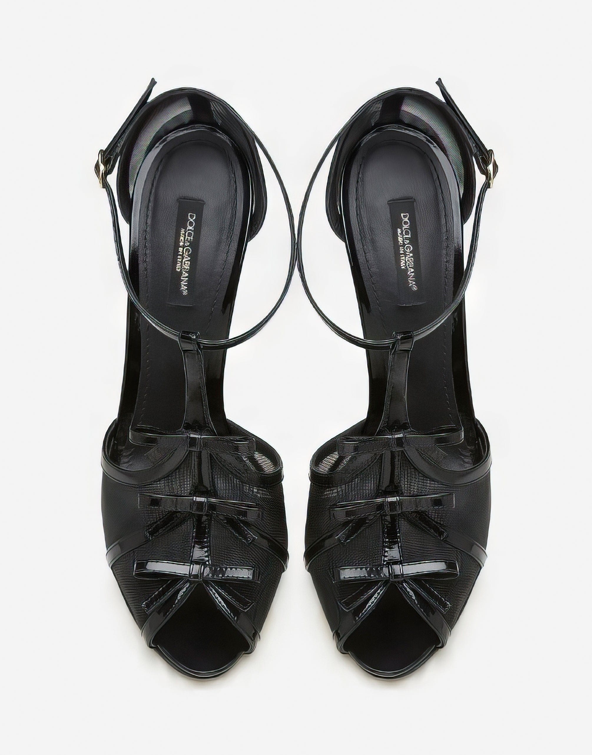 Dolce & Gabbana Small Bows Mesh Sandals