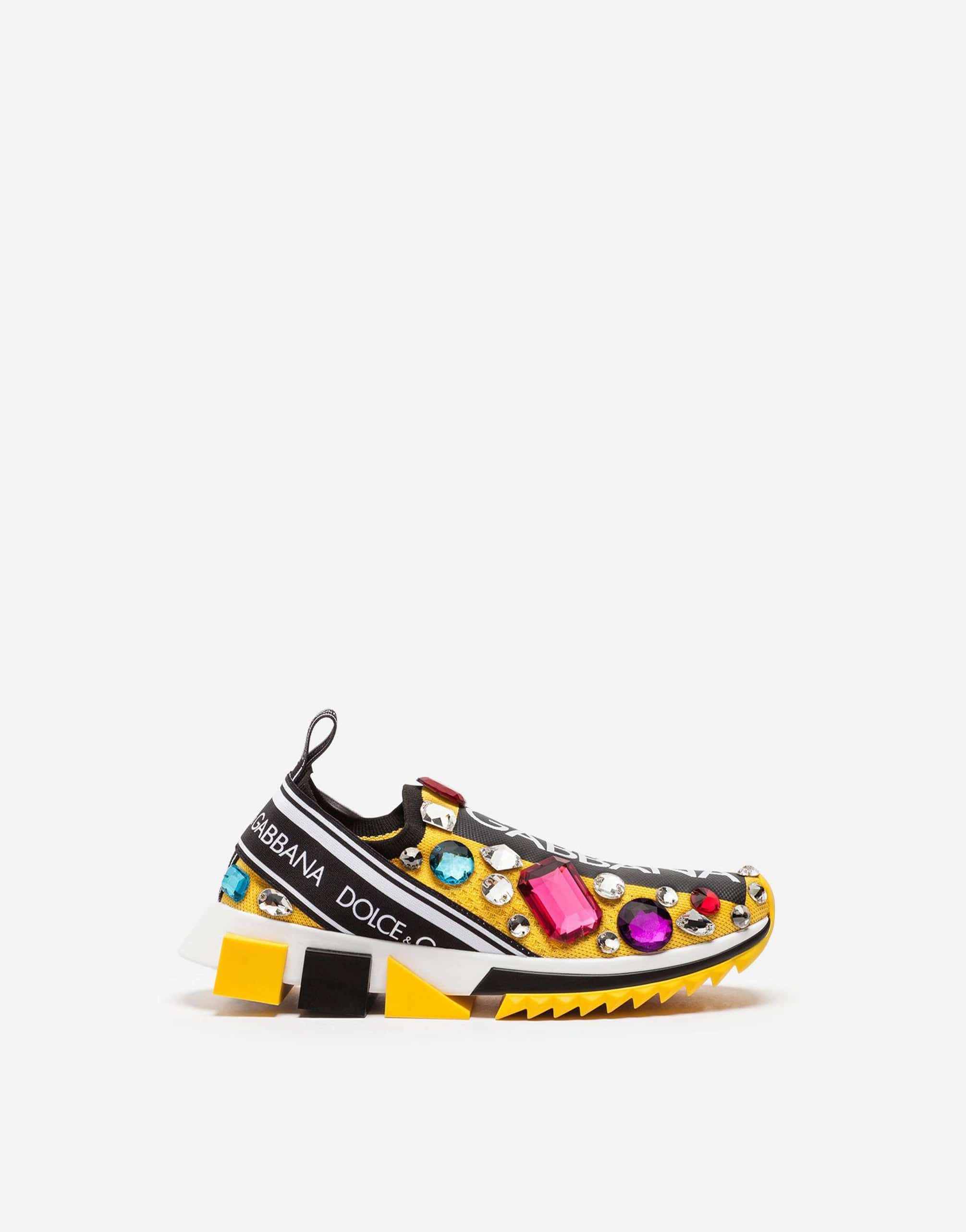 Dolce & Gabbana Sorrento With Embroidery Sneakers | Sendegaro UK