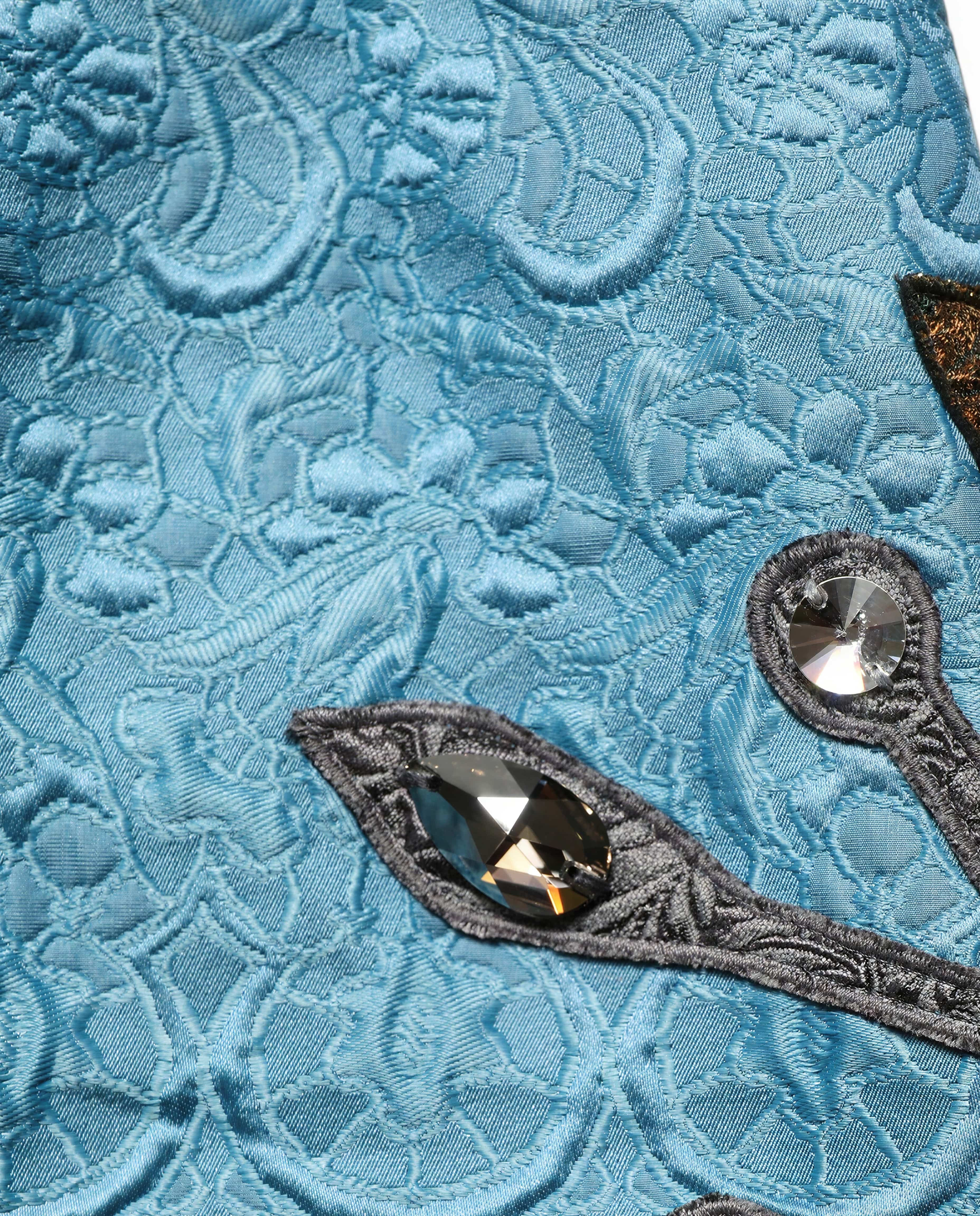 Dolce & Gabbana Dolce & Gabbana Squirrel Embellished Jacquard Skirt