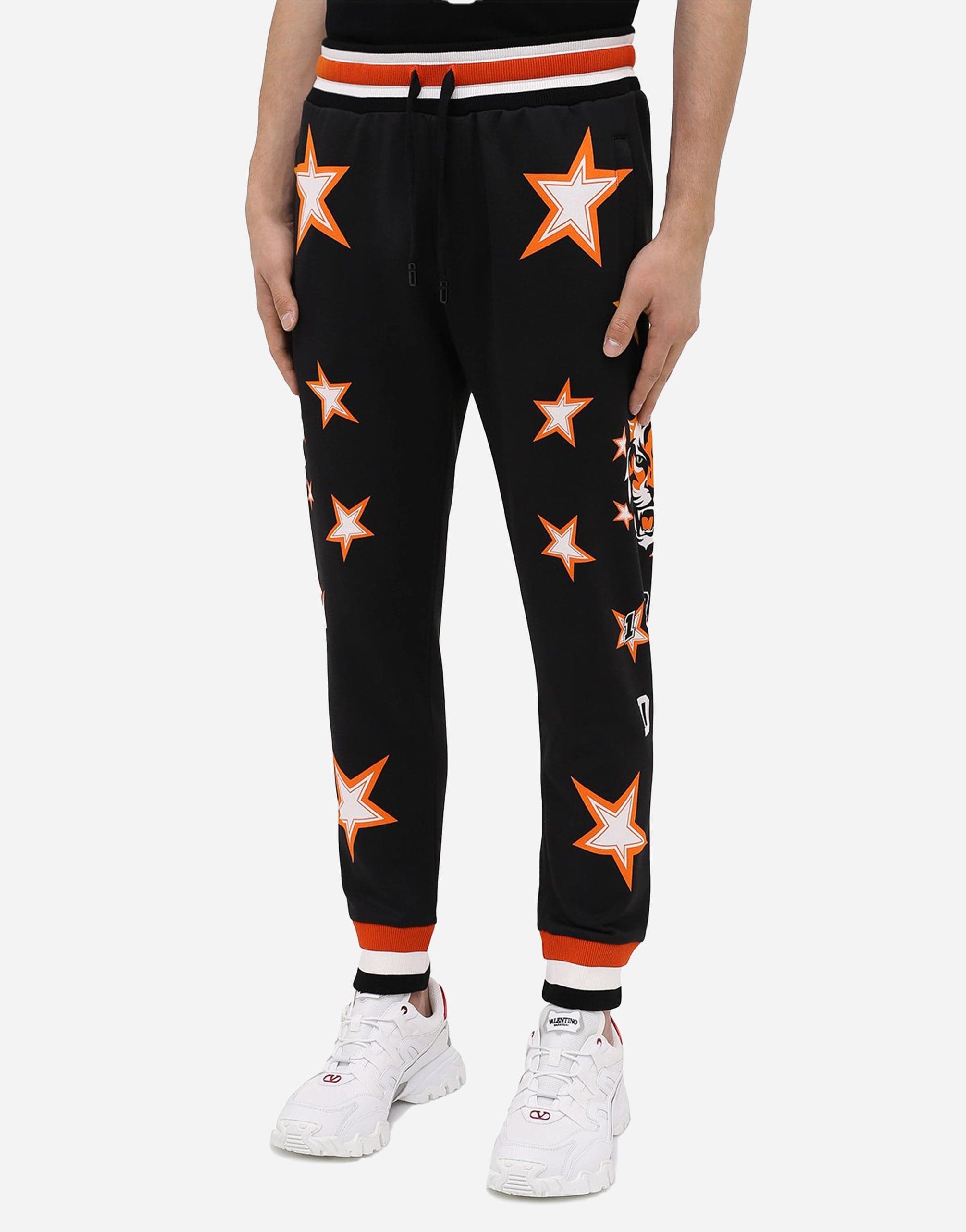 Dolce & Gabbana Star-Print Jogging Pants