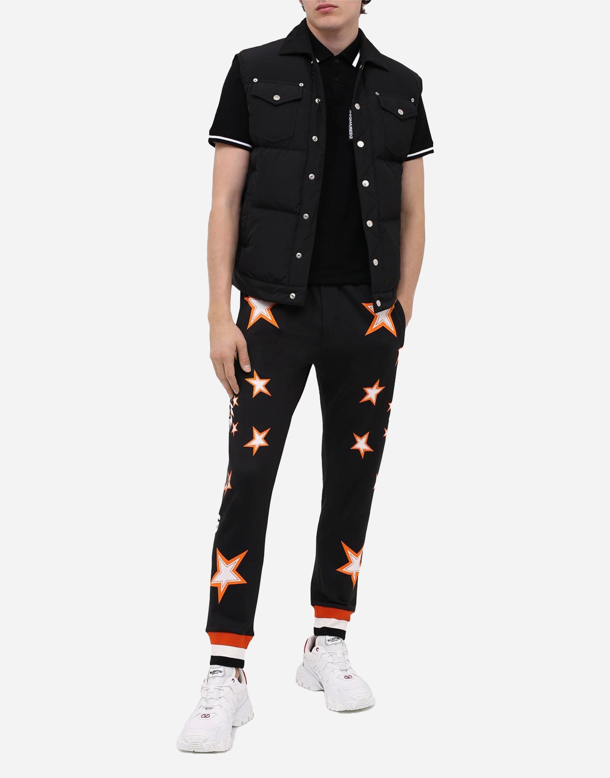 Dolce & Gabbana Star-Print Jogging Pants