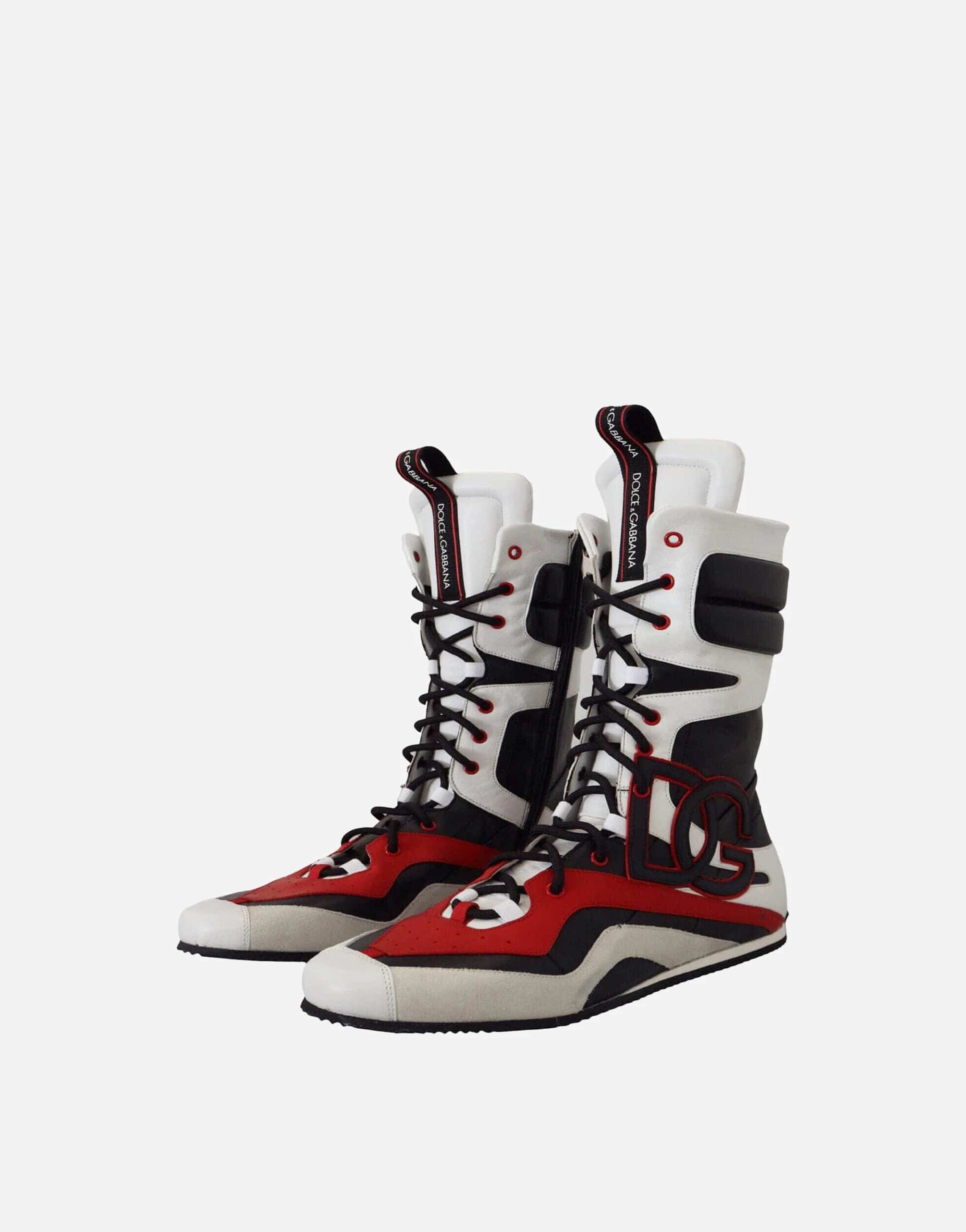 Dolce & Gabbana Stitch Logo Boxing Sneakers