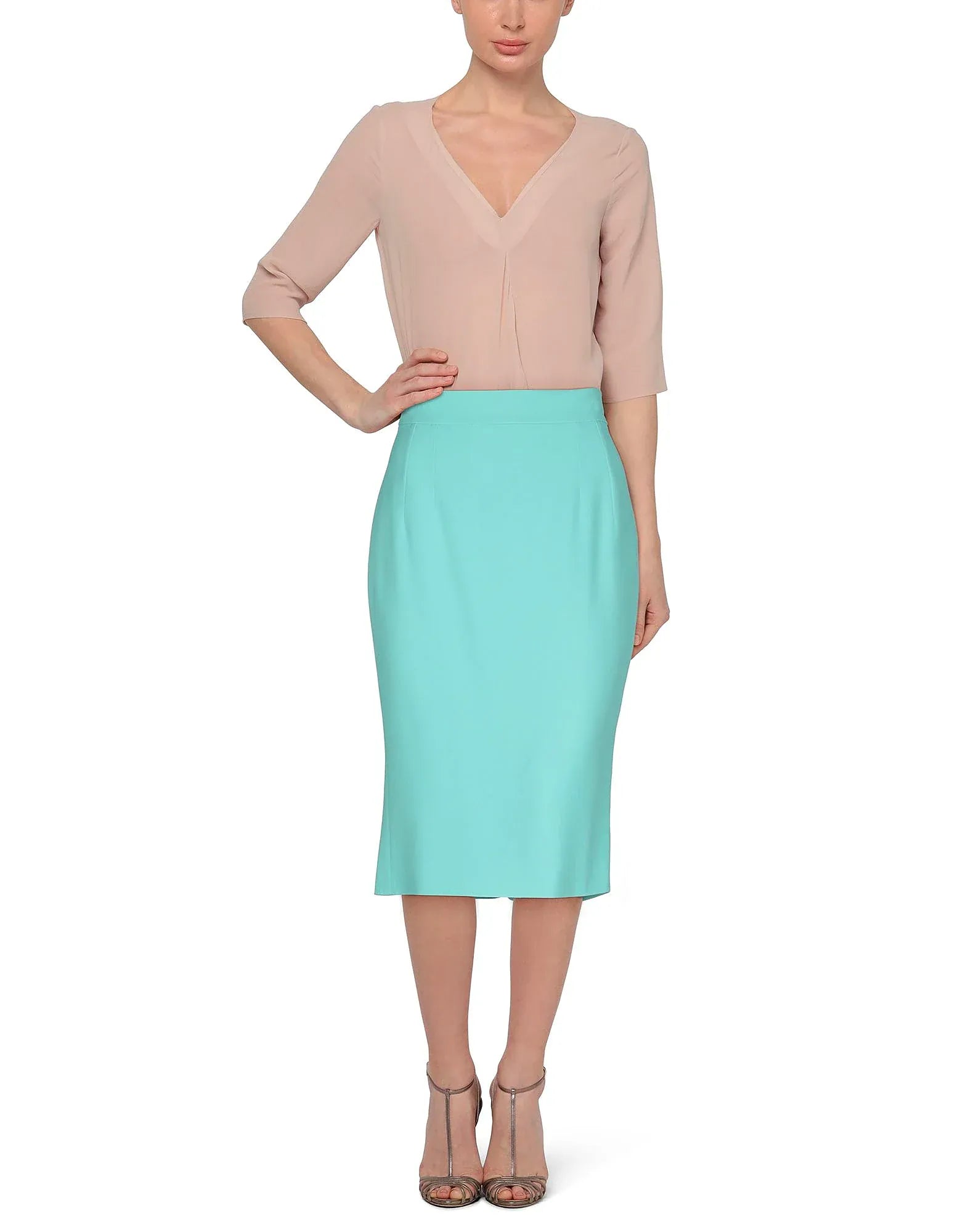 Stretch Cady Skirt - alternate view