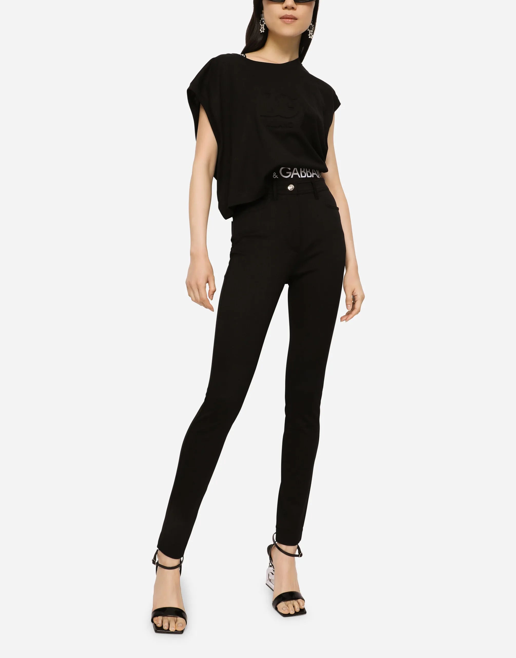Stretch Cavalry Twill Leggings - alternate view