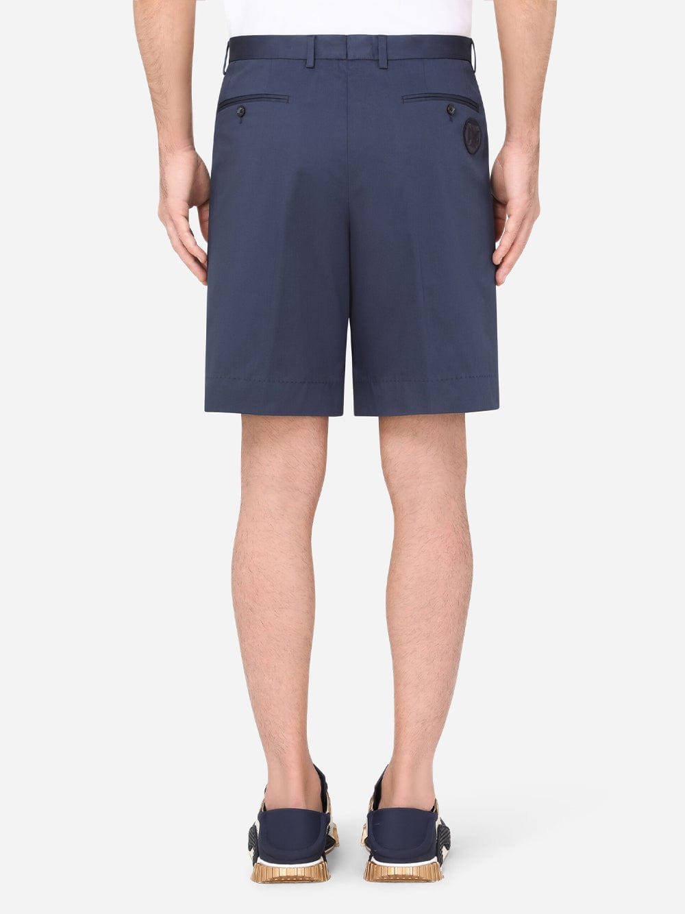Dolce & Gabbana Stretch Cotton Bermuda Shorts