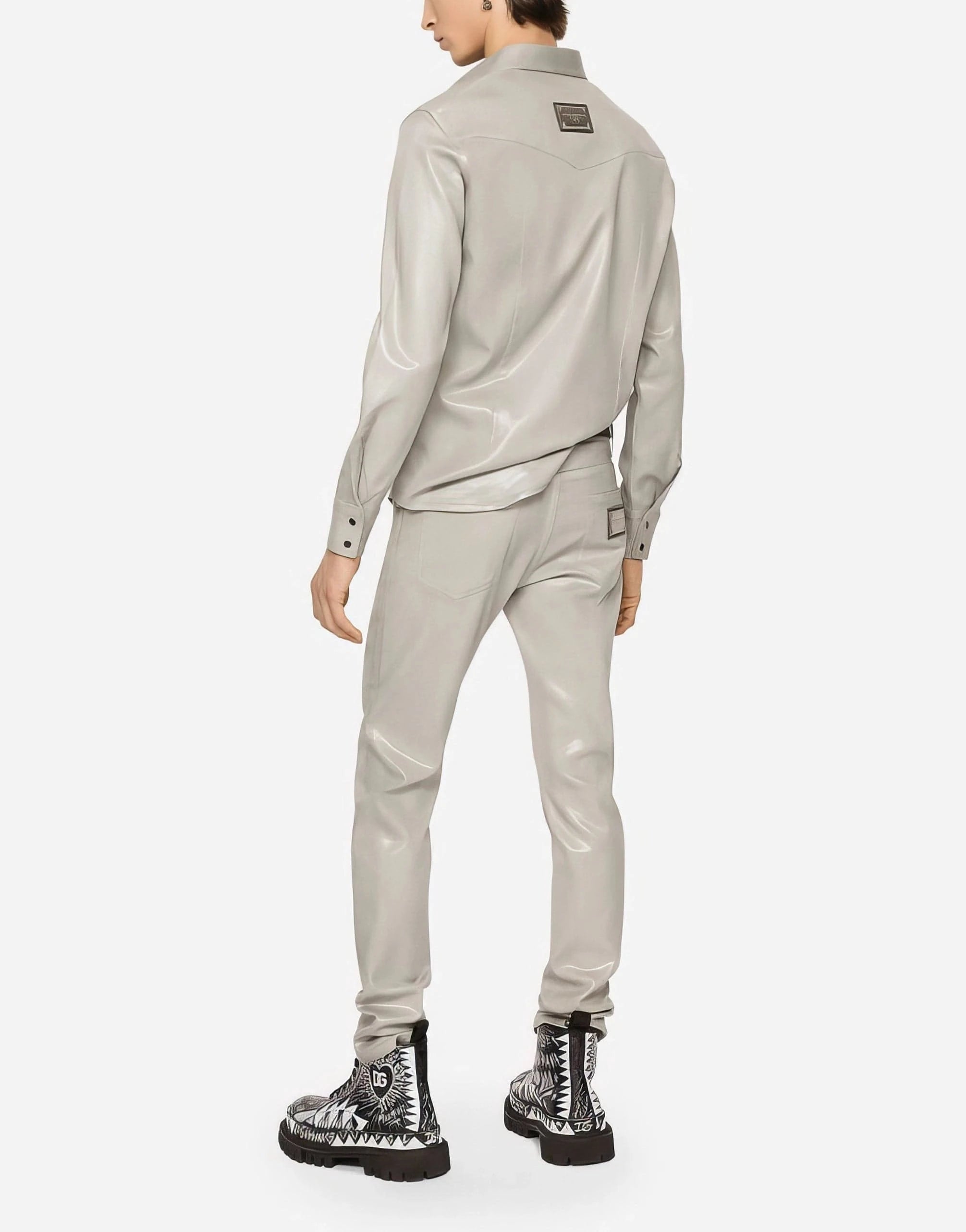 Dolce & Gabbana Stretch Denim Shirt